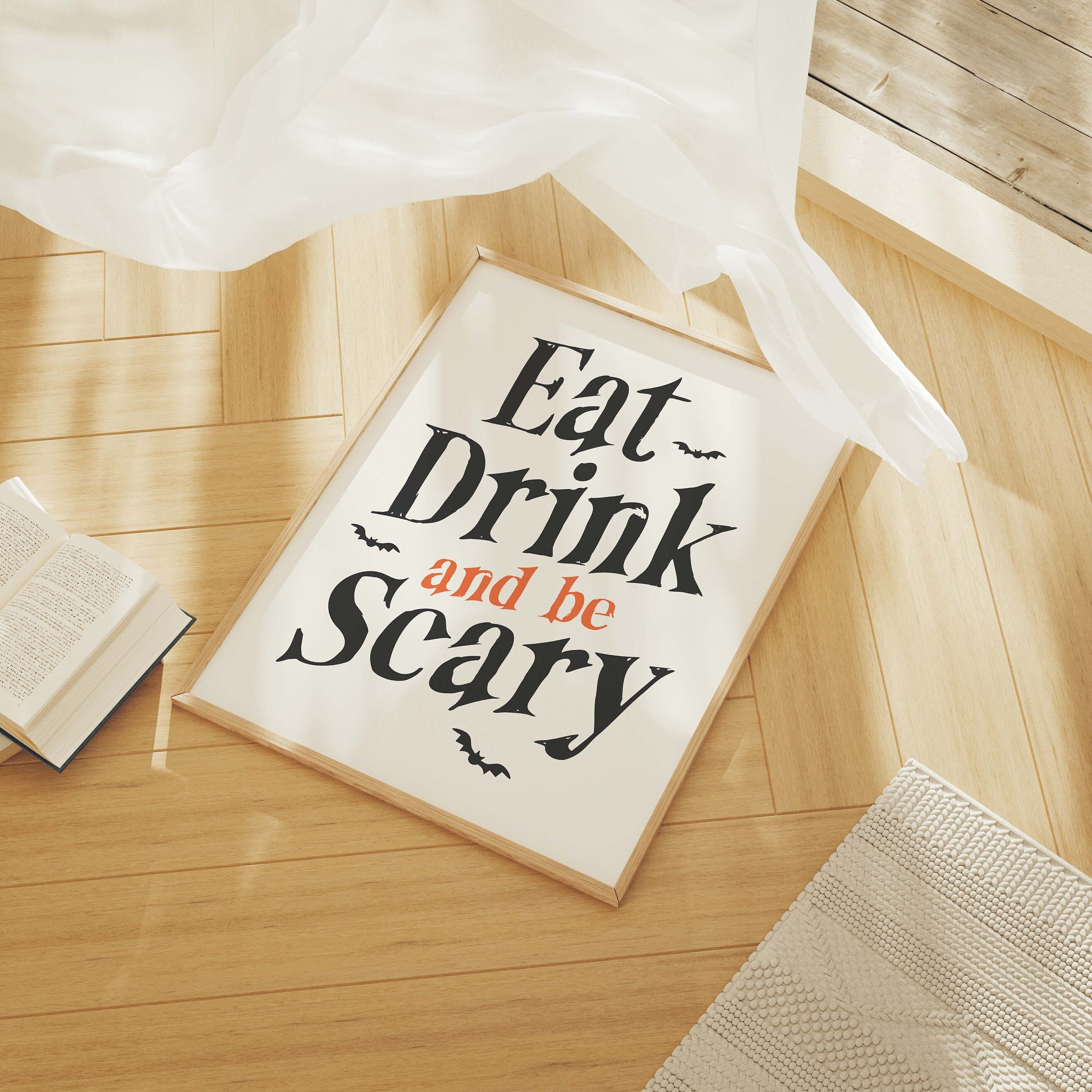 Eat Drink & Be Scary Print - Image 3