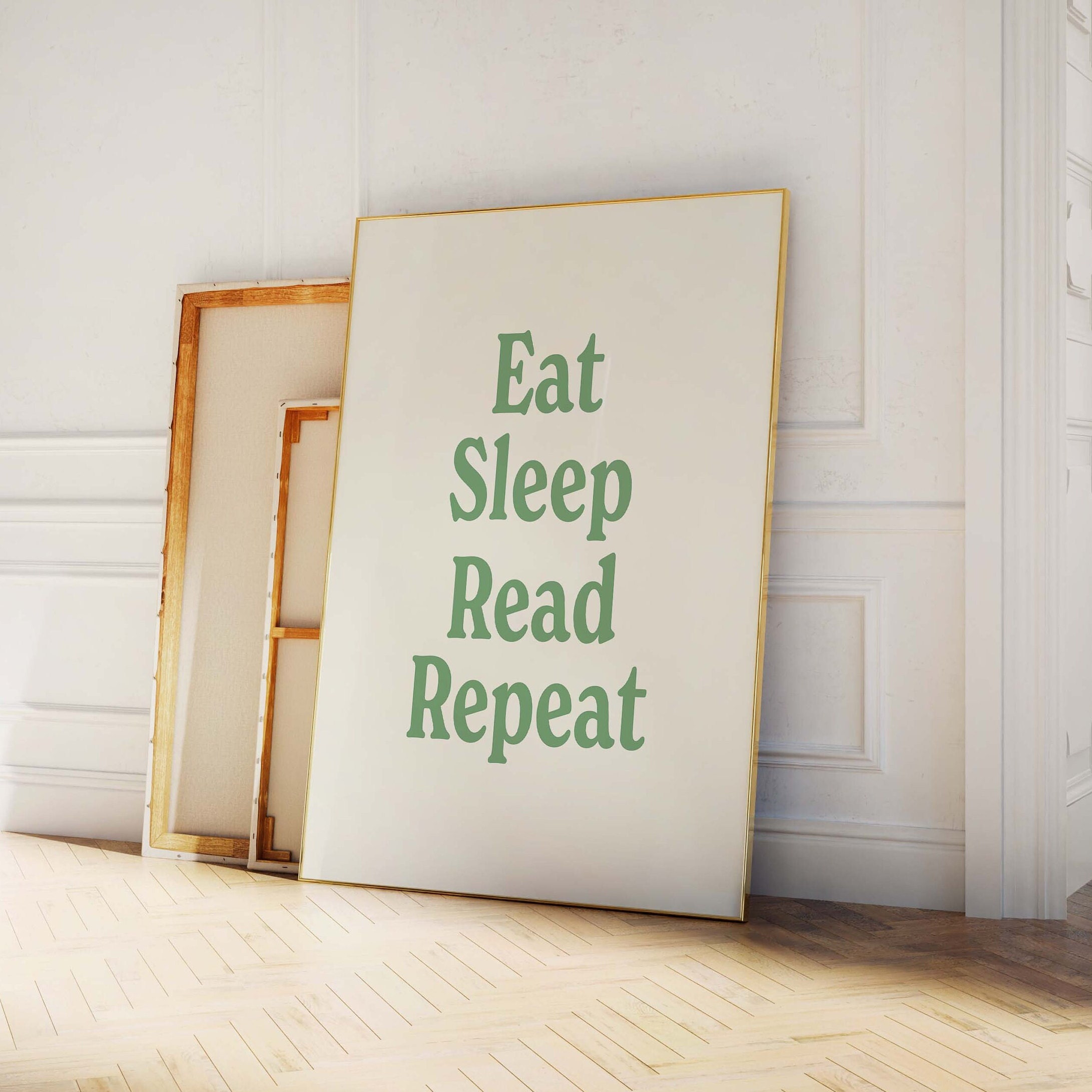 Eat Sleep Read Repeat Print - Image 3