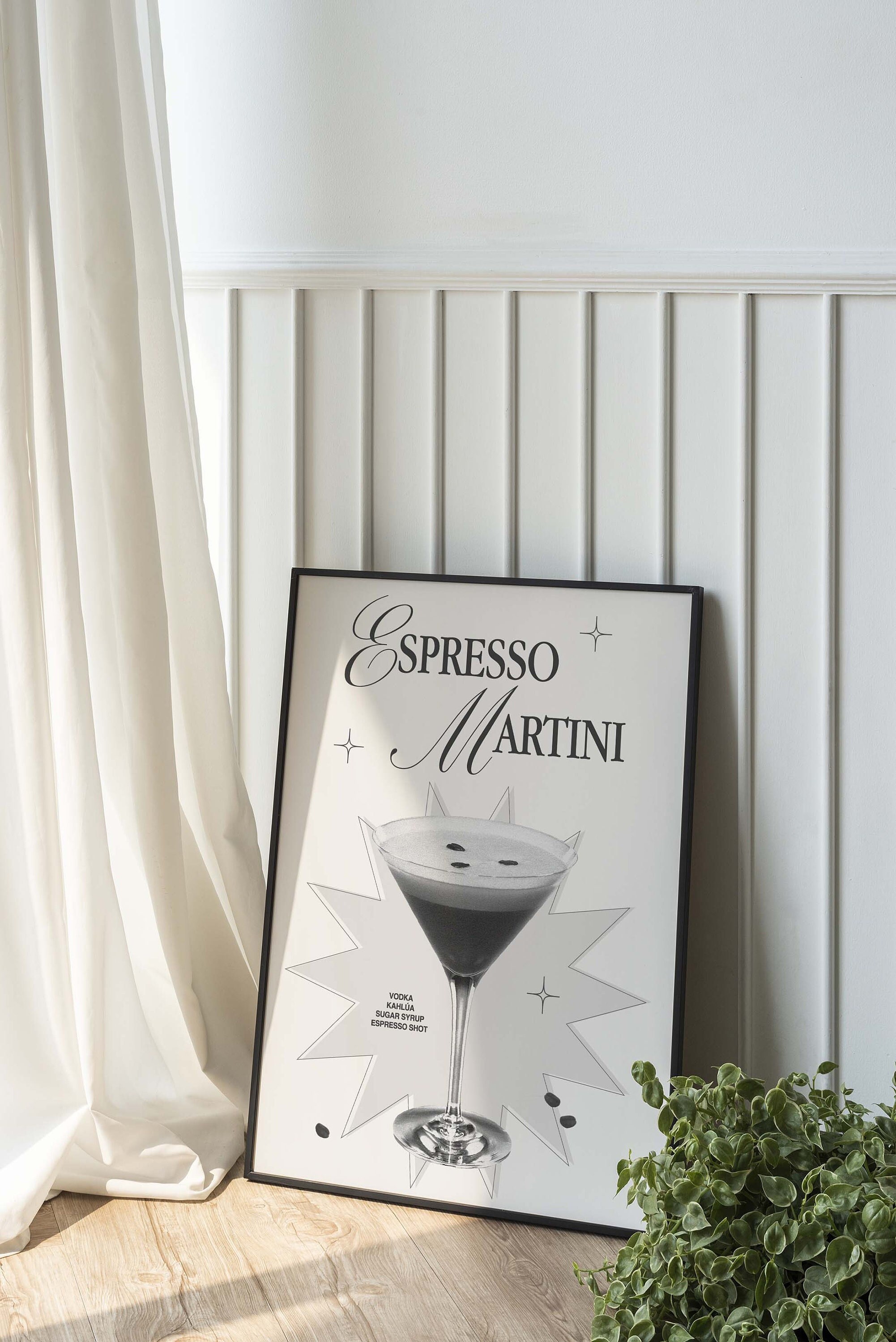 Espresso Martini Cocktail Print - Image 2