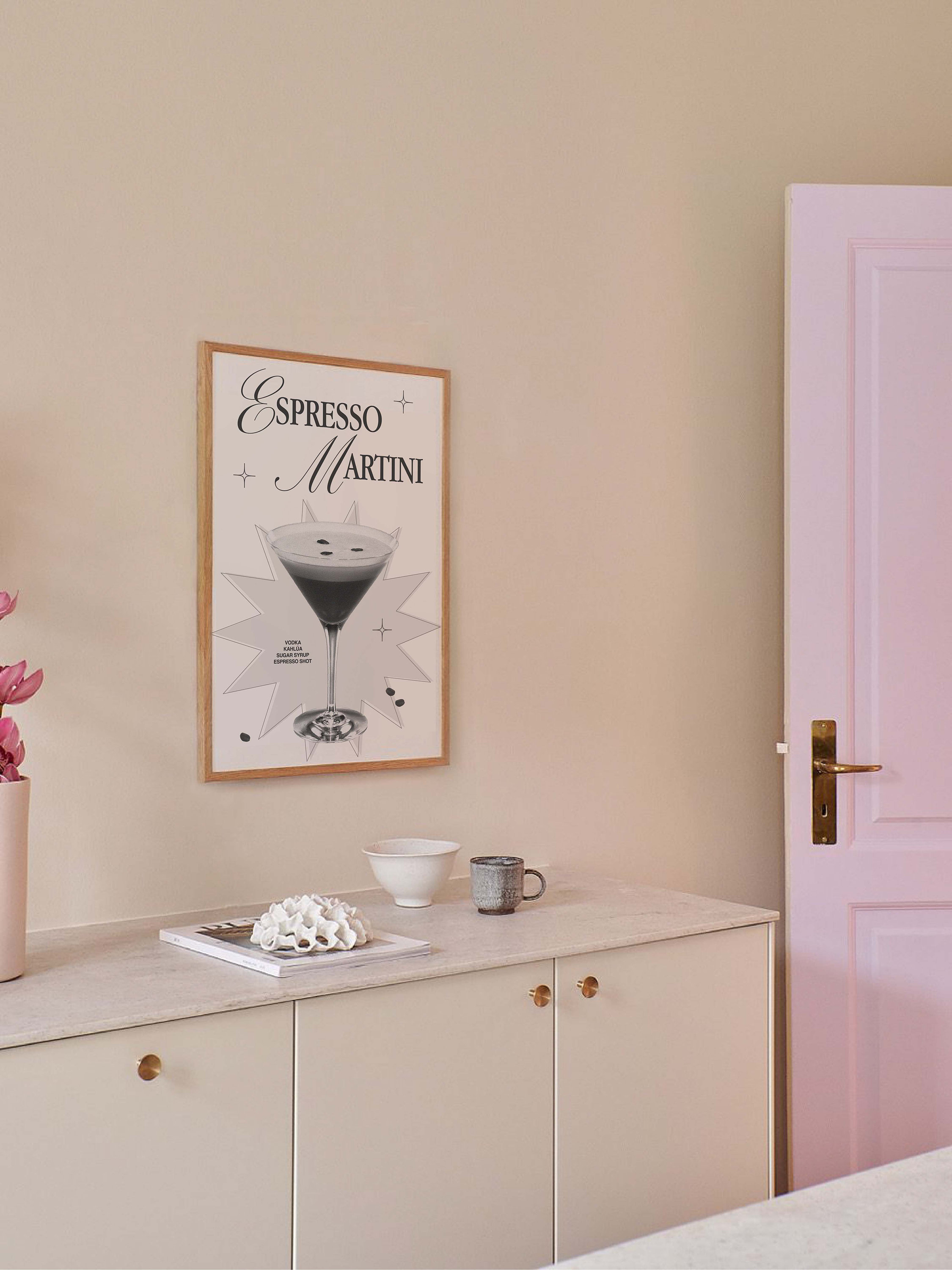 Espresso Martini Cocktail Print - Image 3