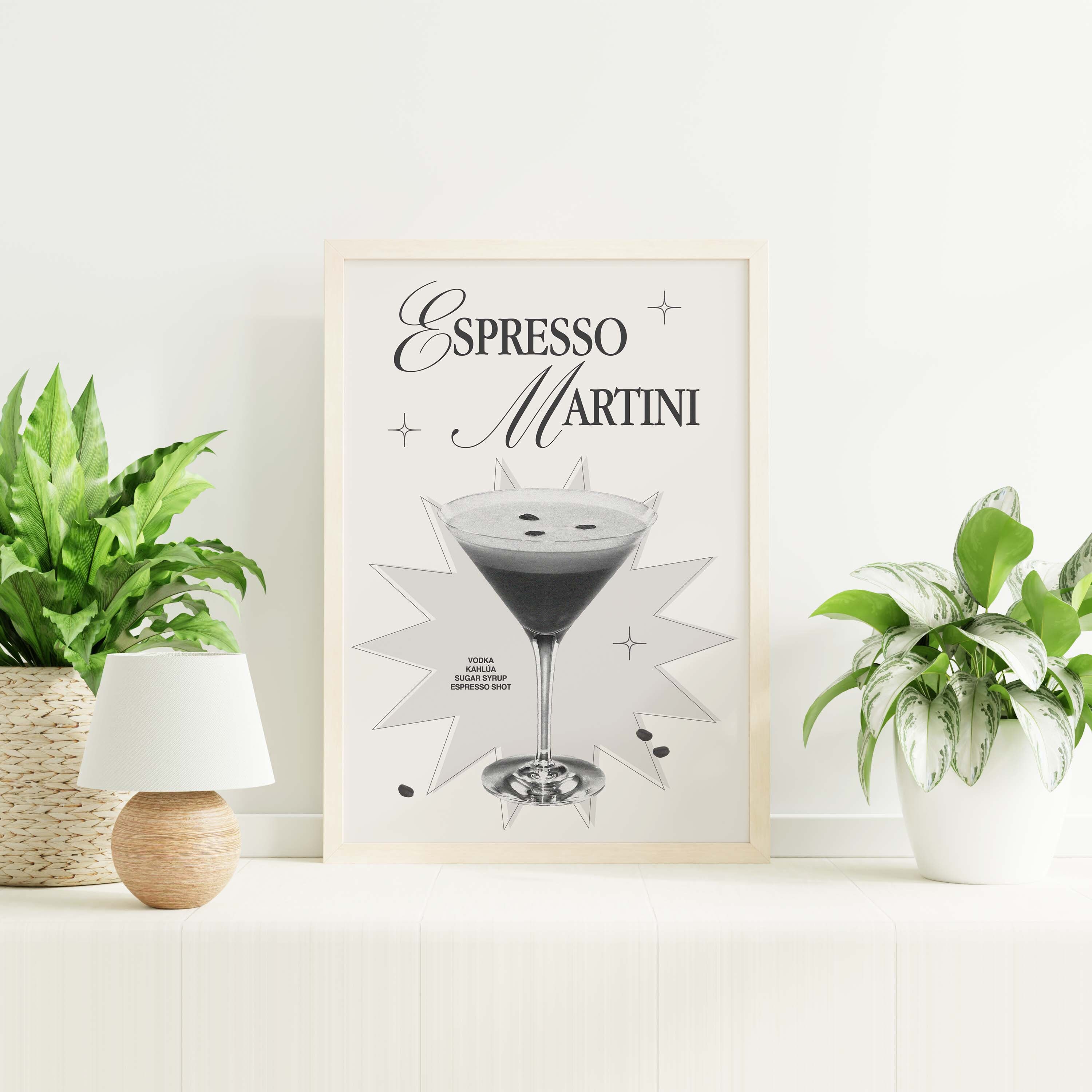Espresso Martini Cocktail Print - Image 4