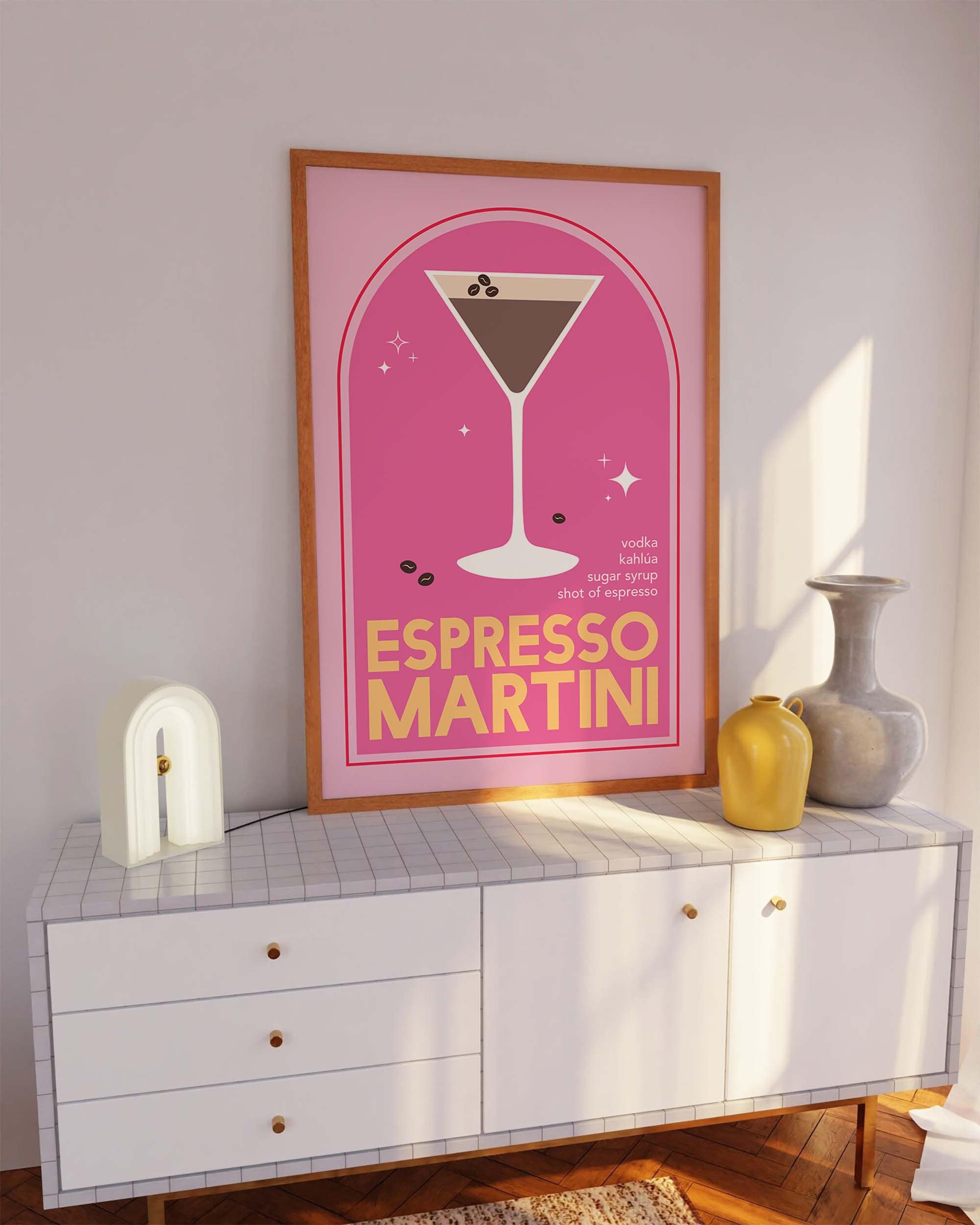 Espresso Martini Cocktail Print - Image 5