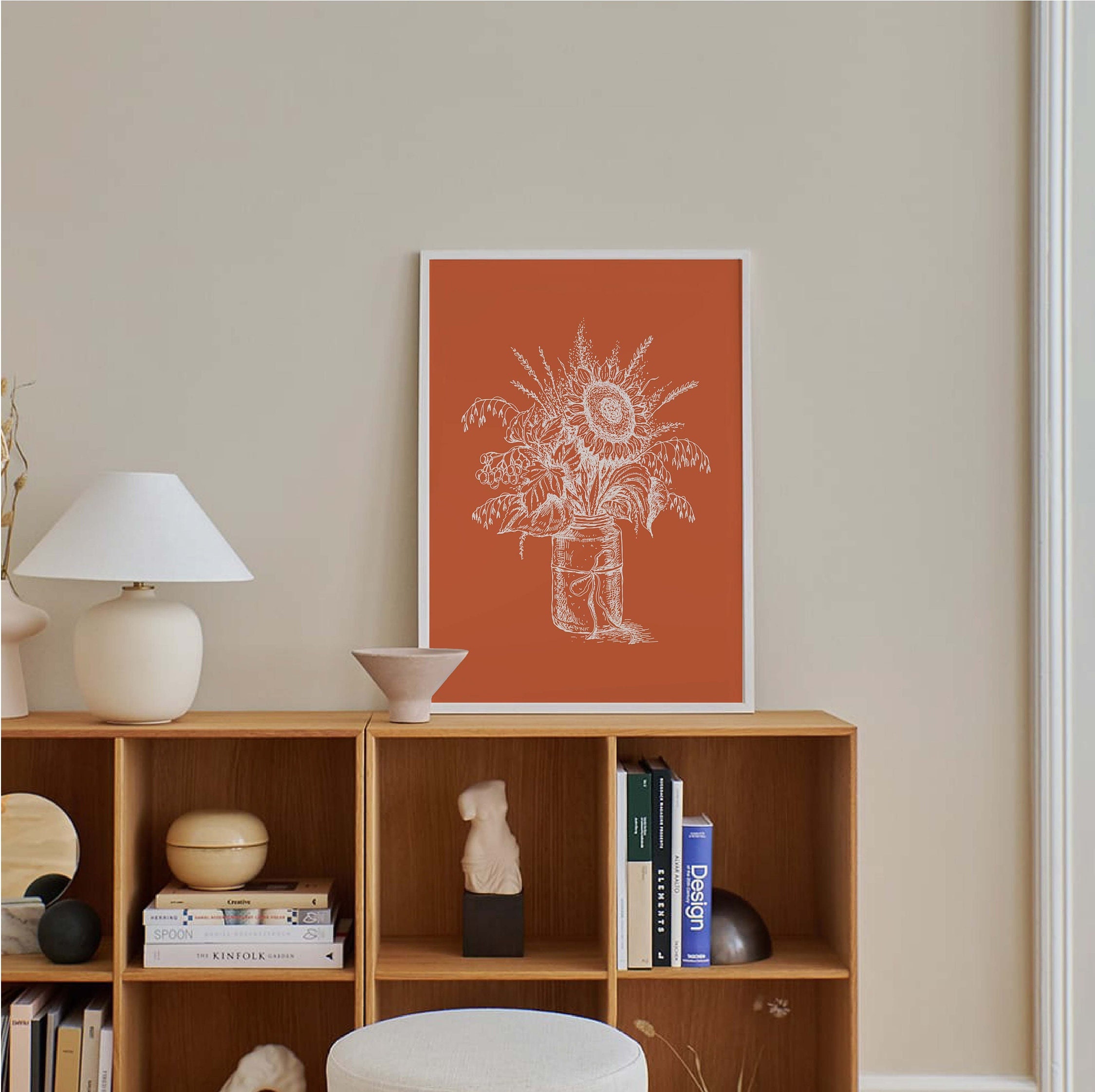 Fall Flowers Print - Image 4