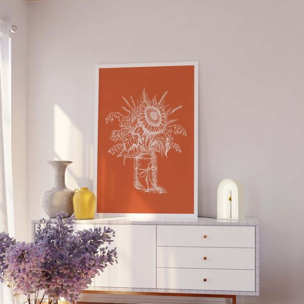 Fall Flowers Print