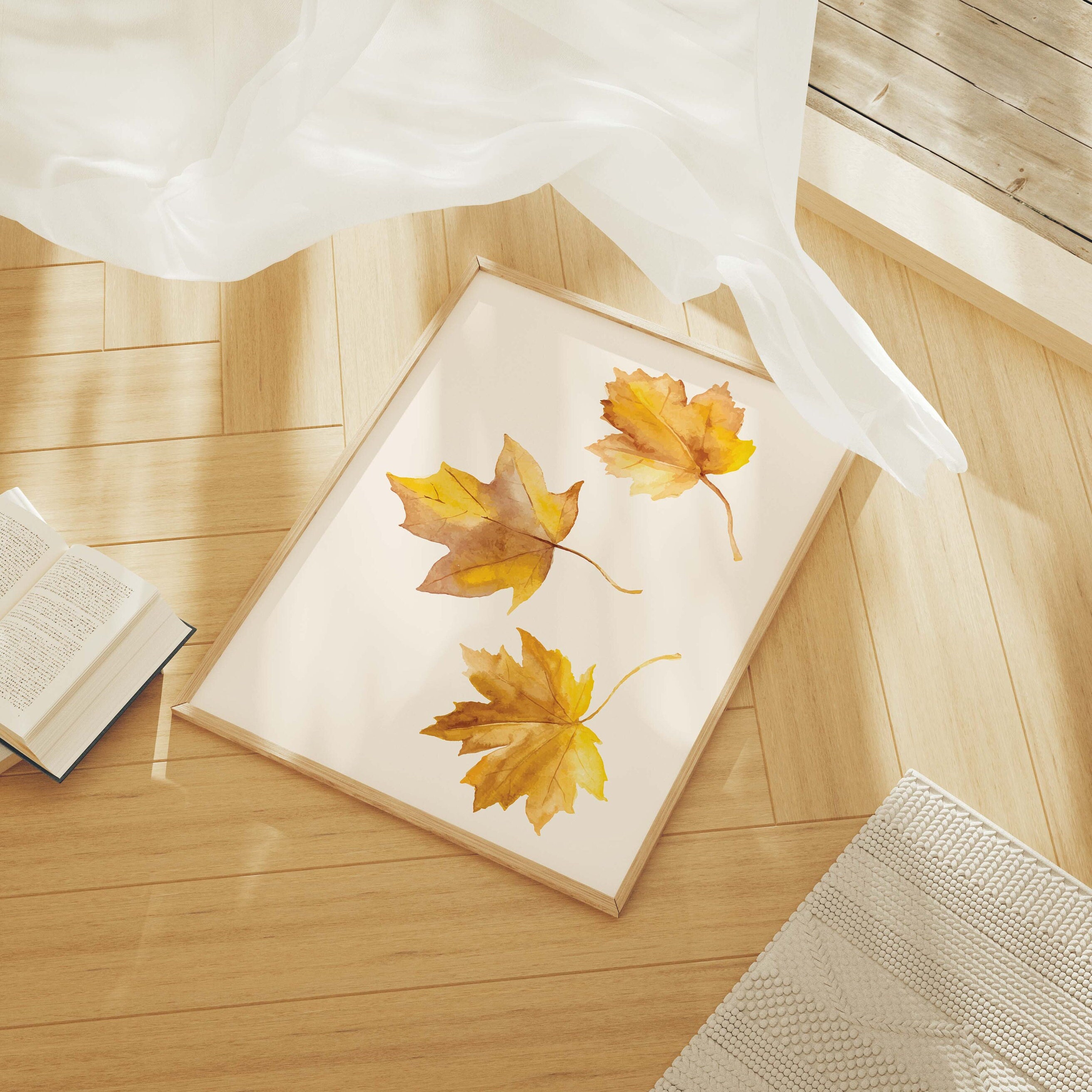 Fall Leaves Print - Image 2