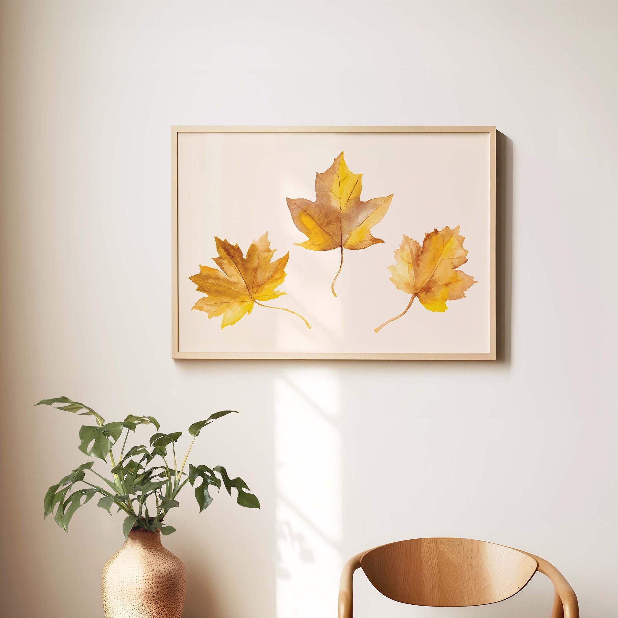 Fall Leaves Print - Image 3