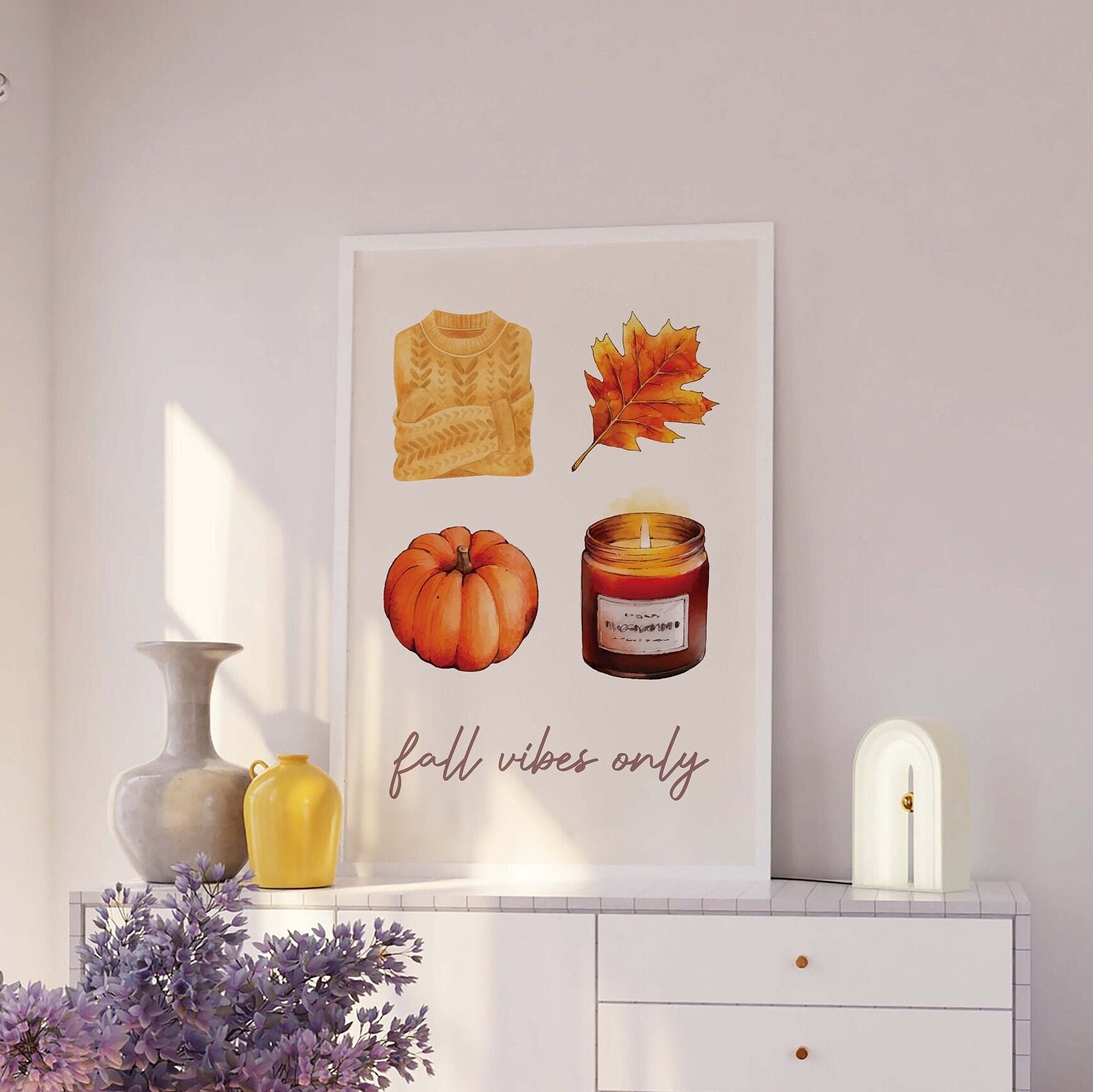 Fall Vibes Only Print - Image 3