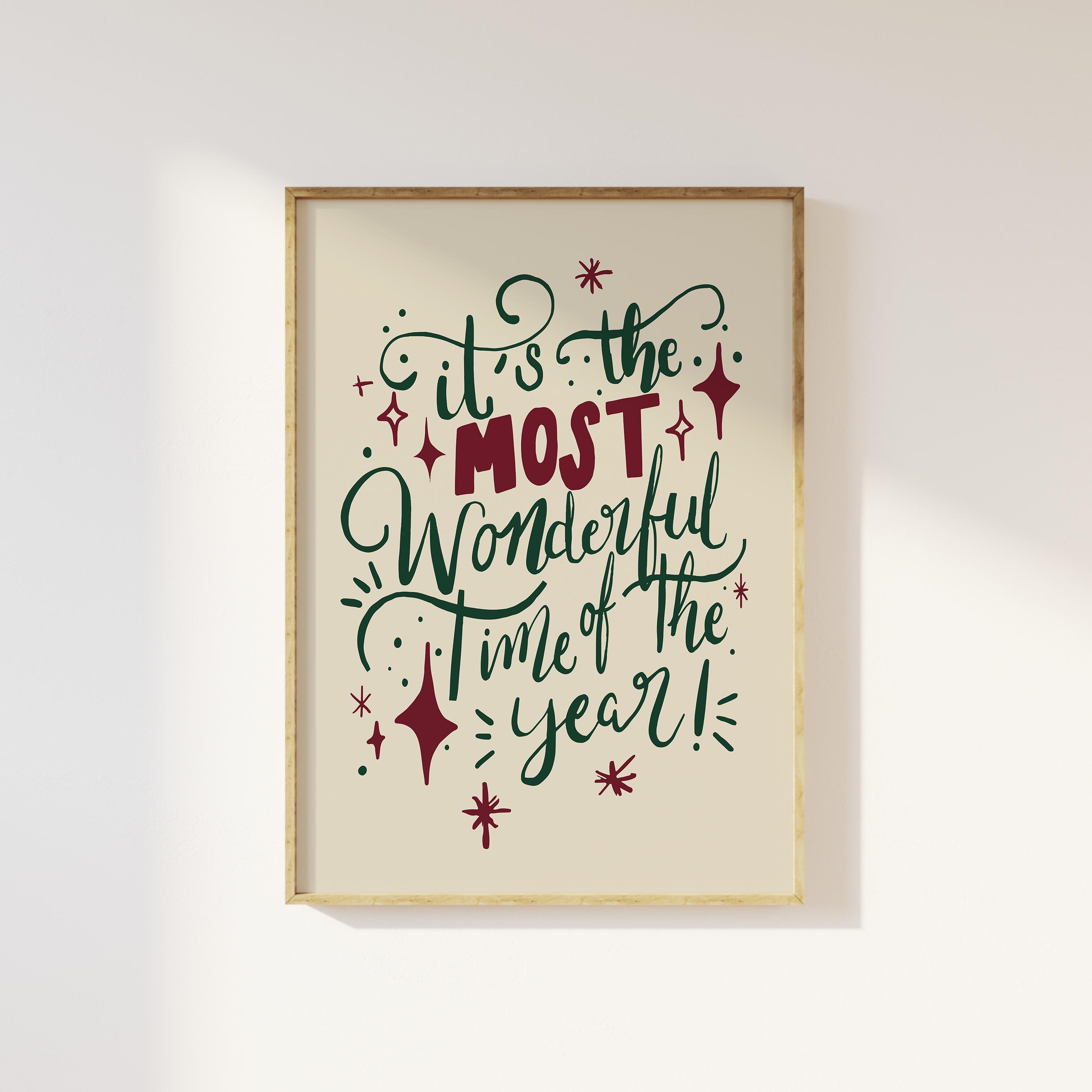 Festive Christmas Quote Print - Image 5
