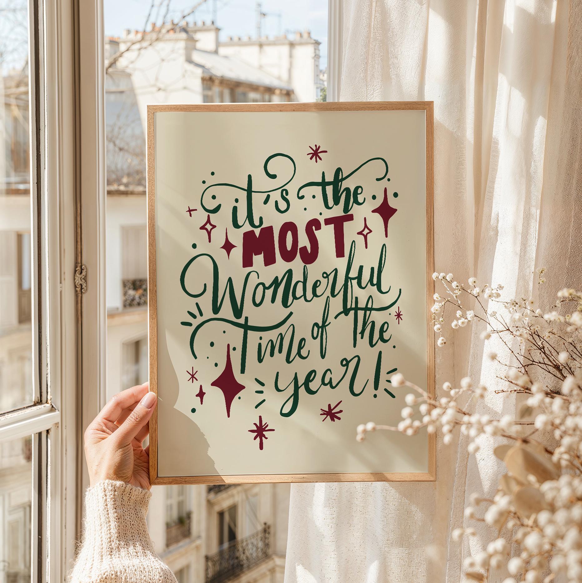 Festive Christmas Quote Print - Image 2