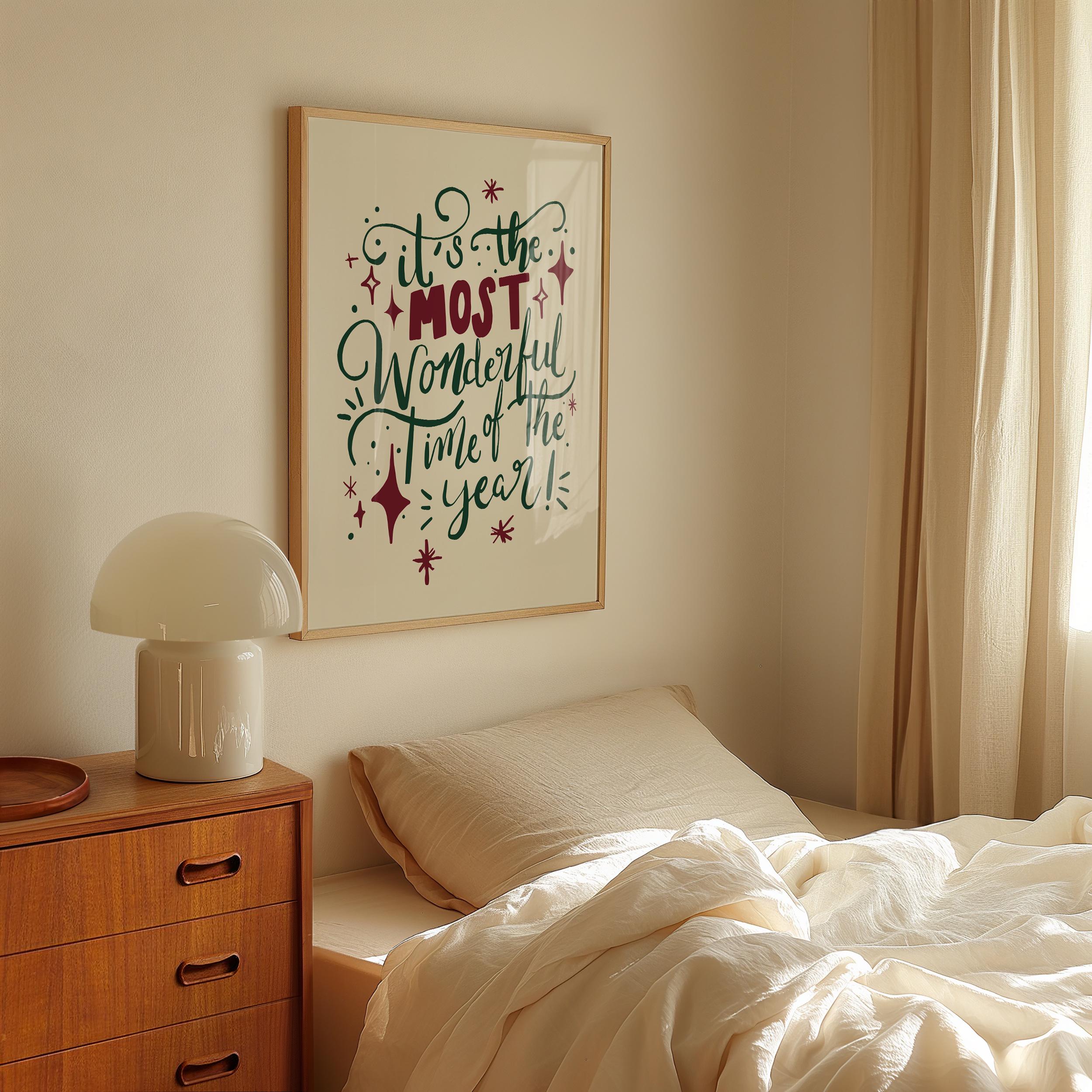 Festive Christmas Quote Print - Image 3