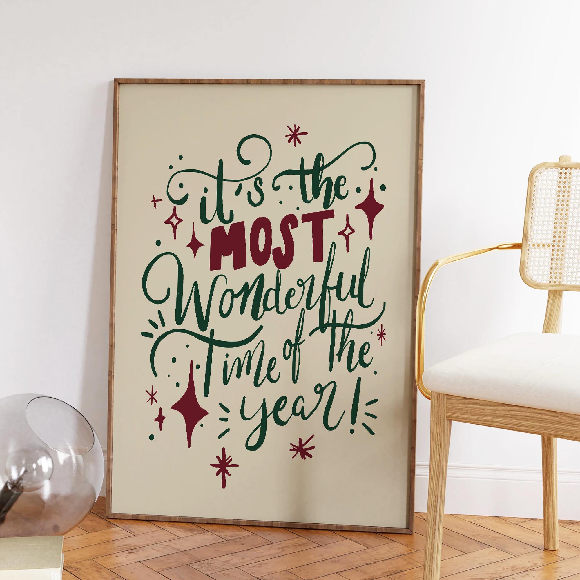 Festive Christmas Quote Print - Image 4