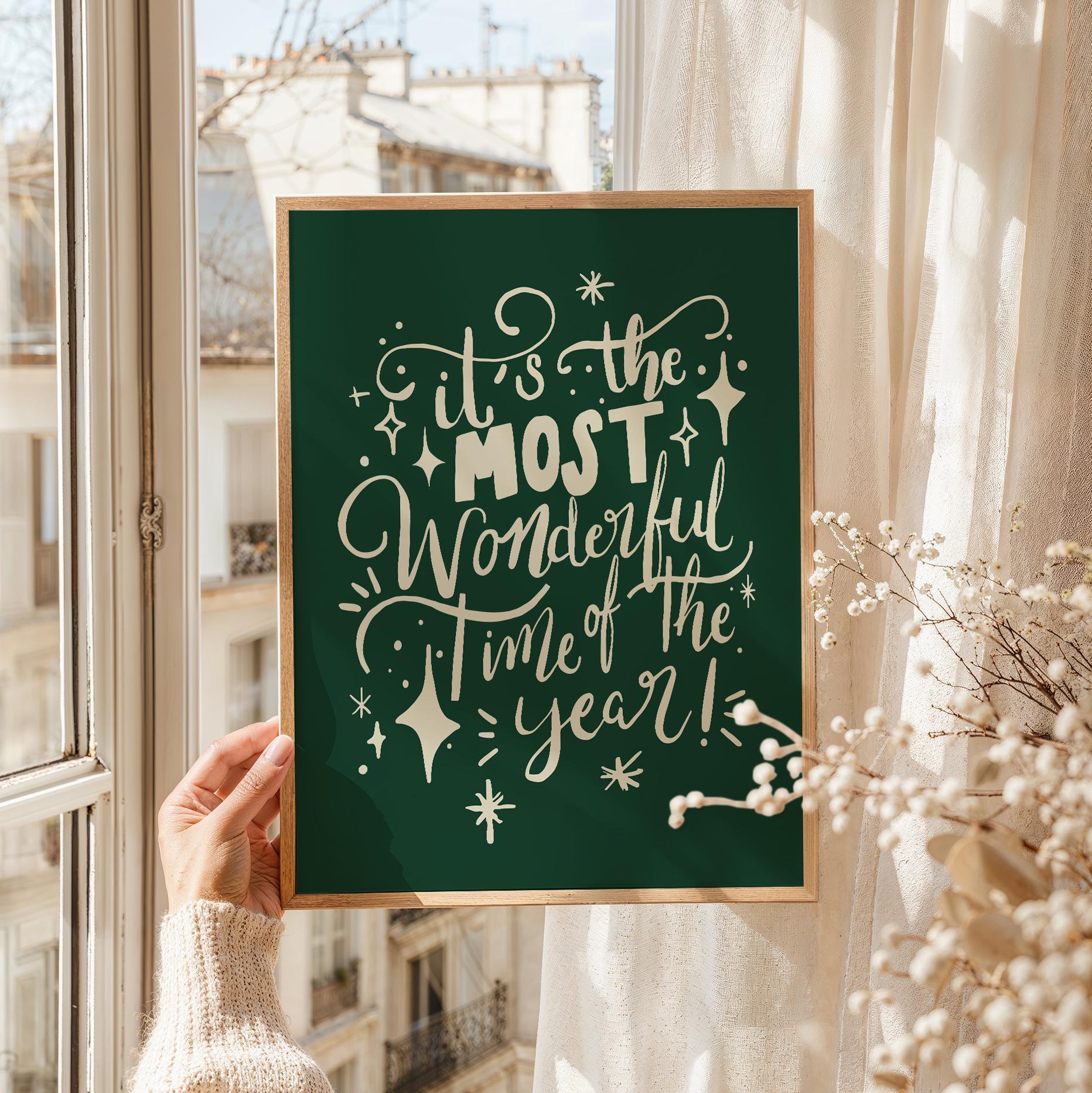 Festive Christmas Quote Print - Image 2
