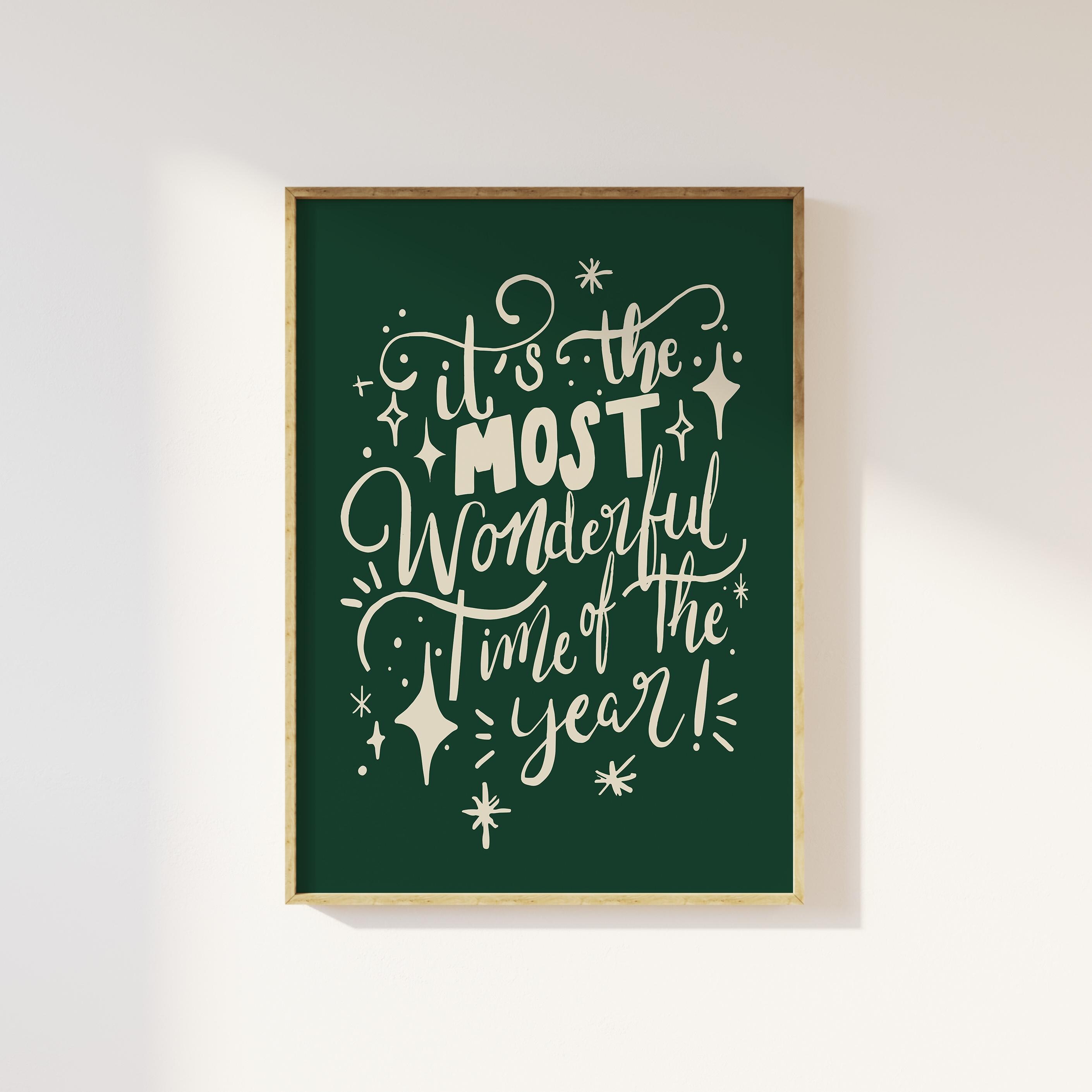 Festive Christmas Quote Print - Image 3