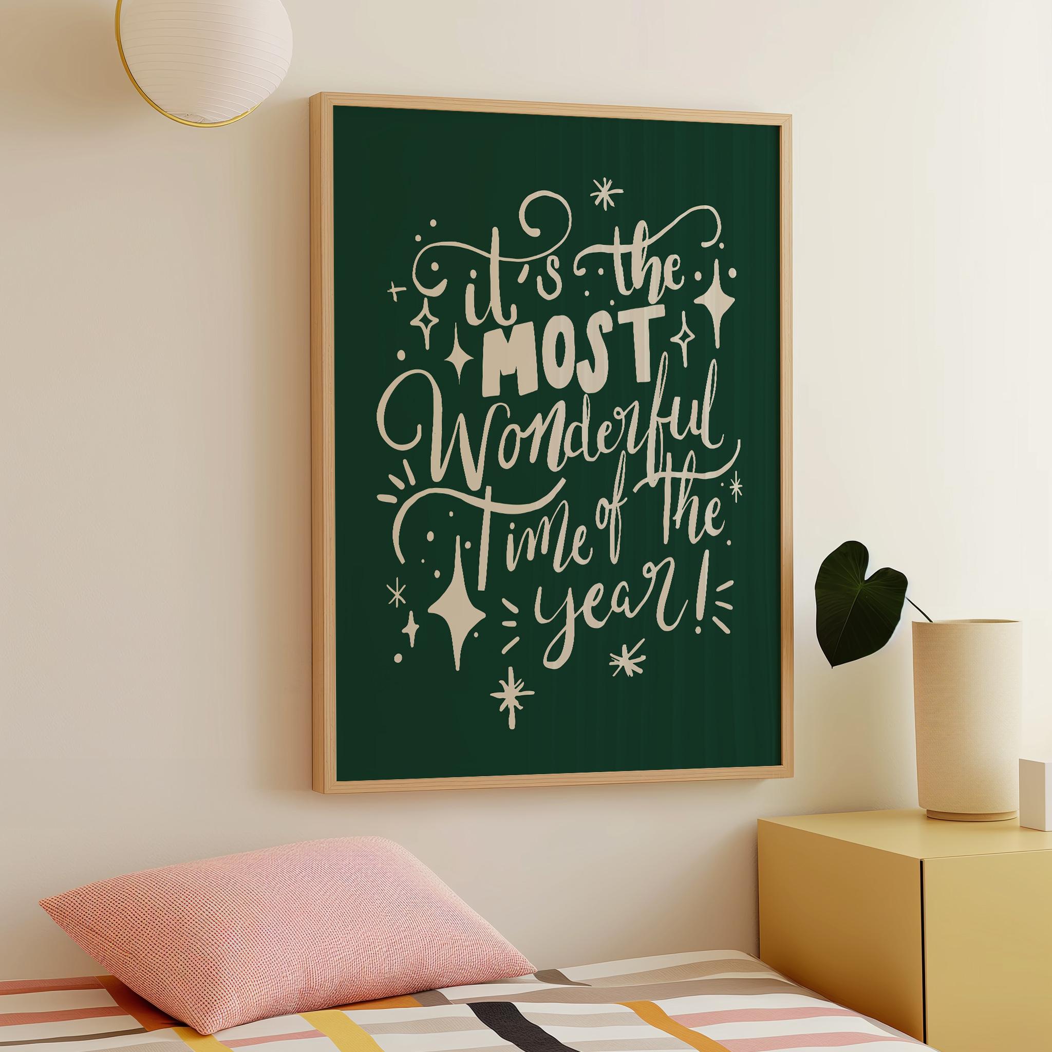 Festive Christmas Quote Print - Image 4