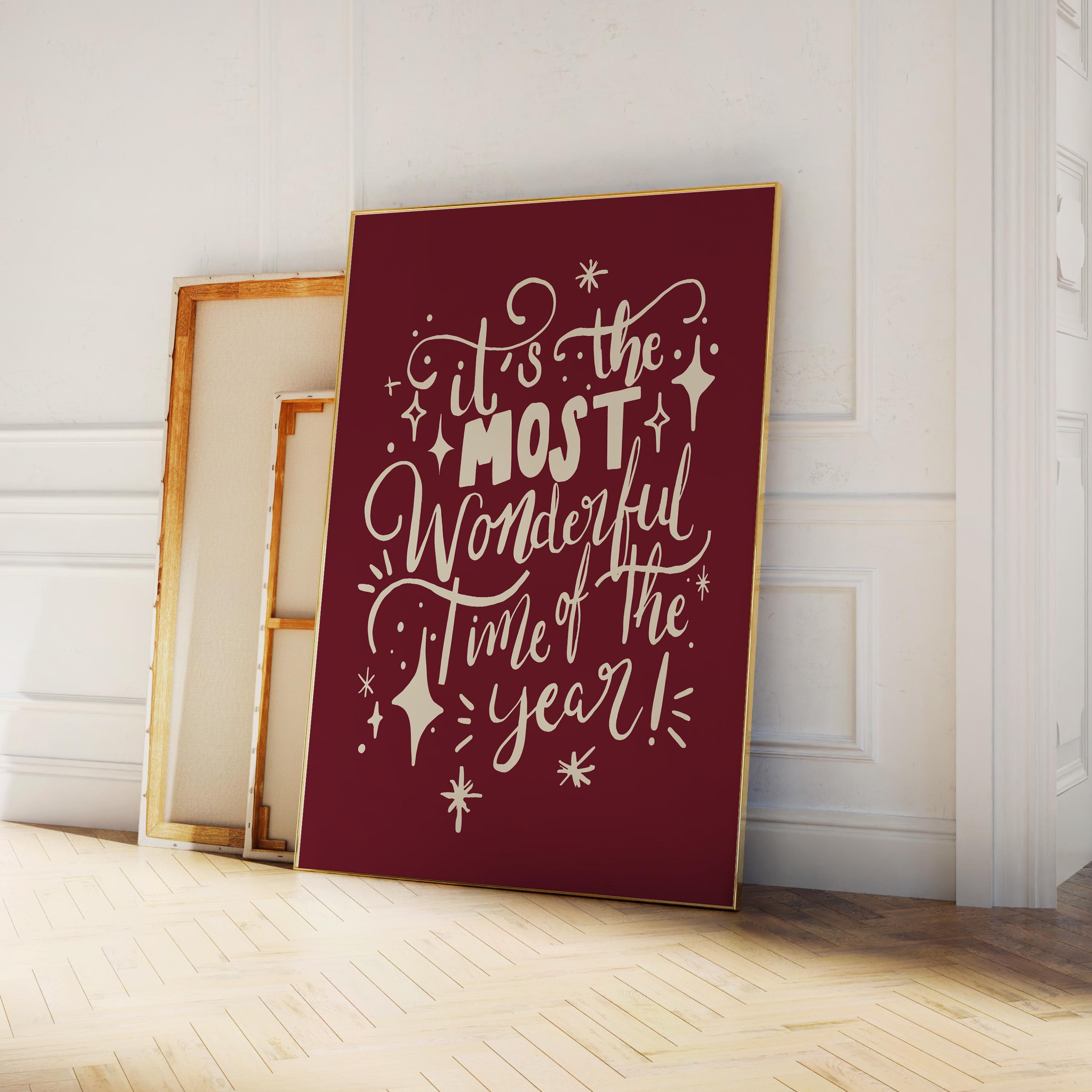 Festive Christmas Quote Print - Image 2