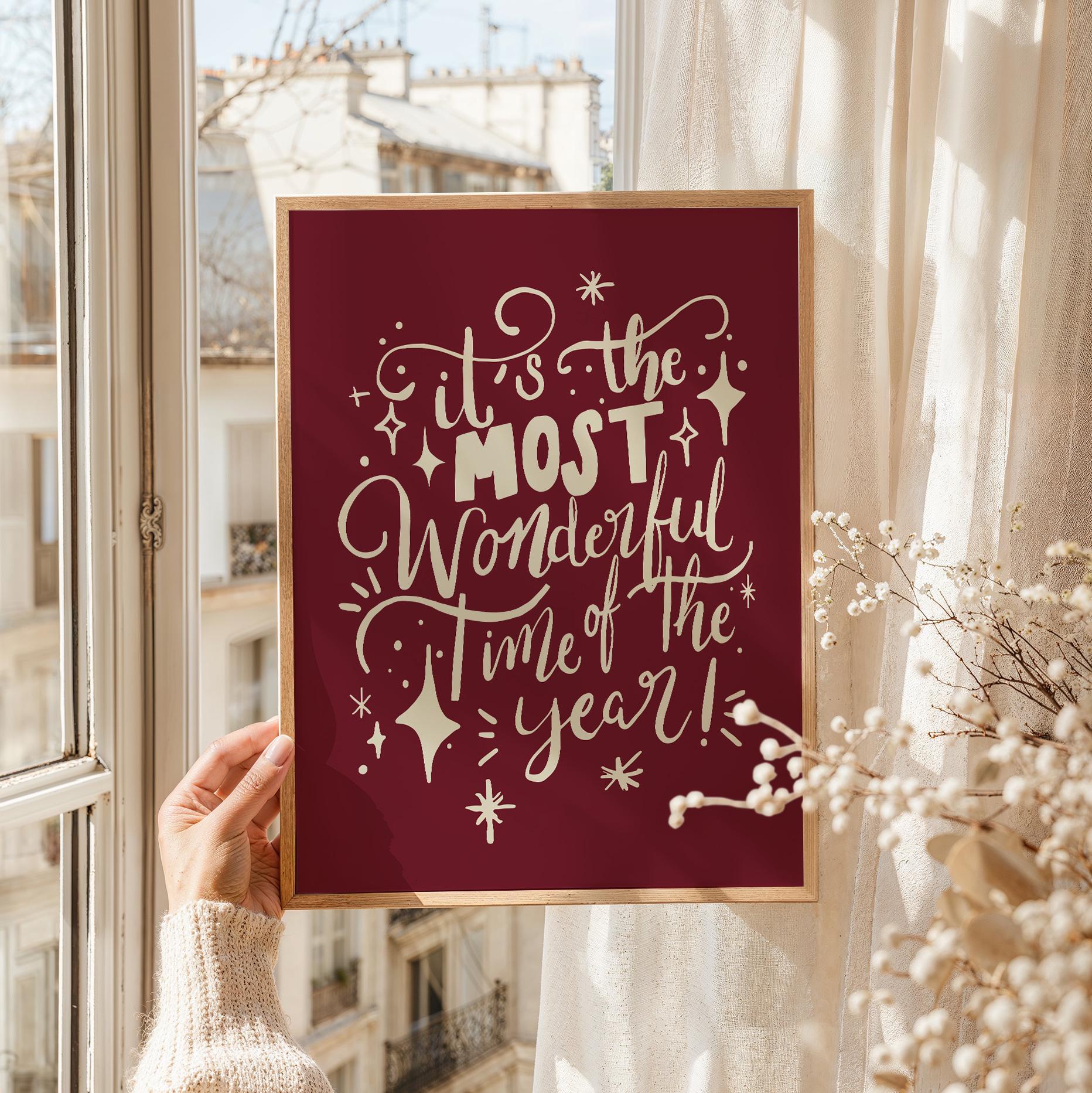 Festive Christmas Quote Print - Image 3