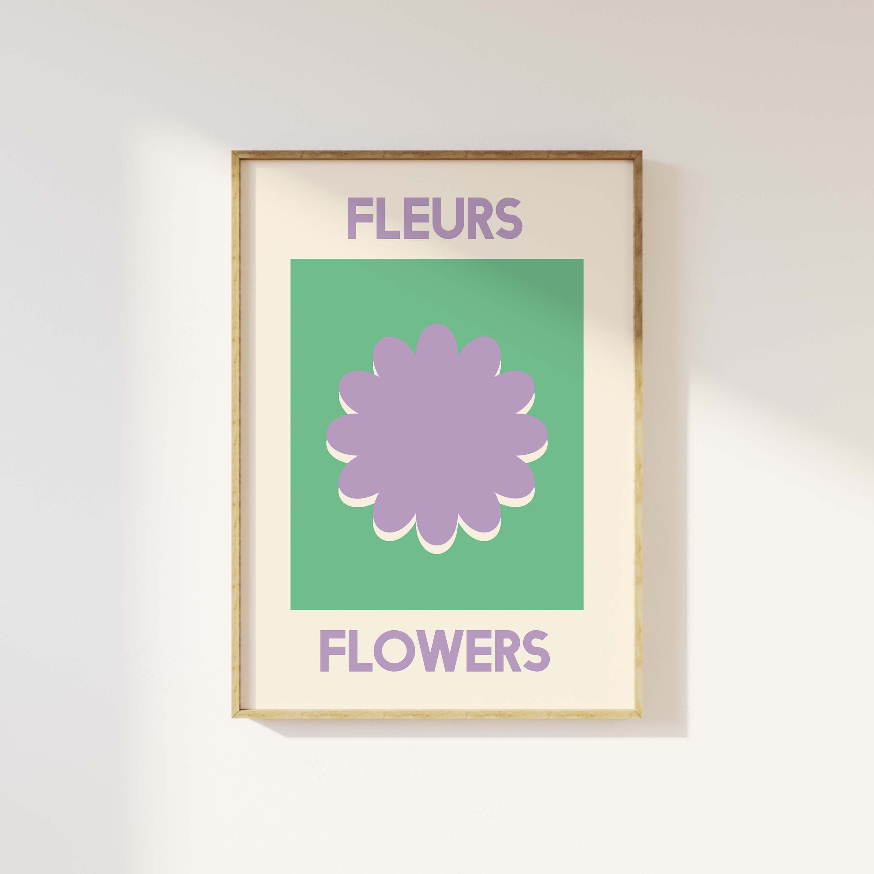 Fleurs Flowers Print - Image 4