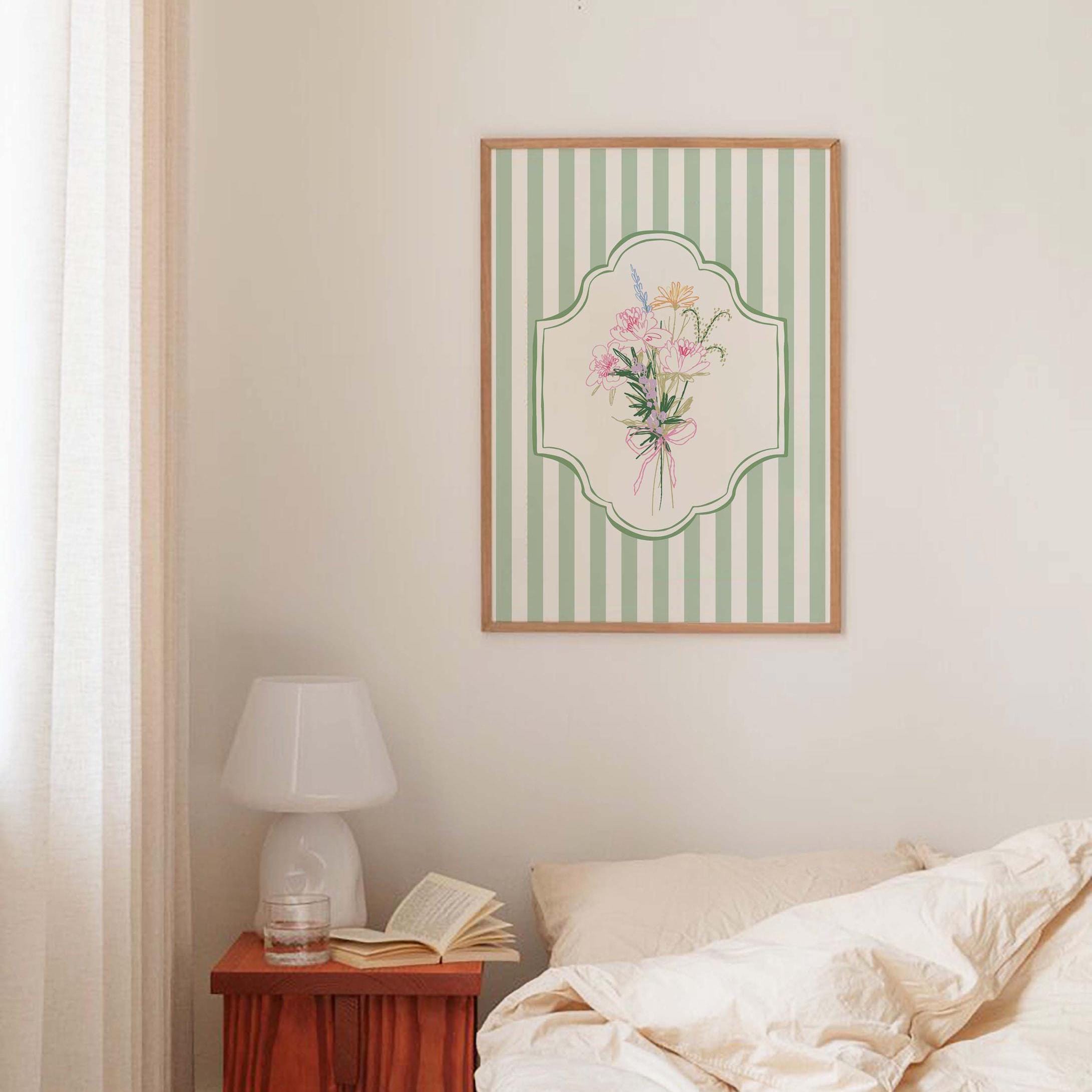 Floral Striped Sketch Print - Image 5