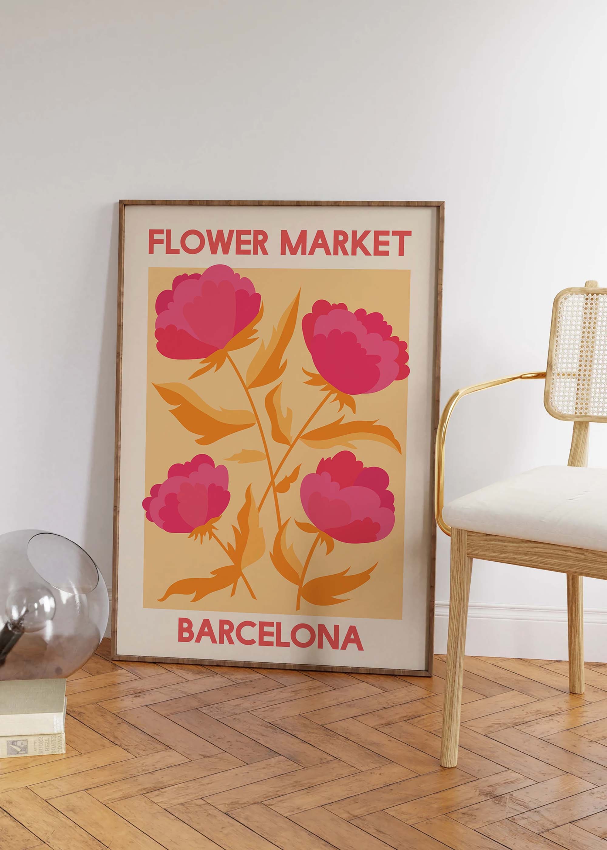 Flower Market Barcelona Print - Image 3