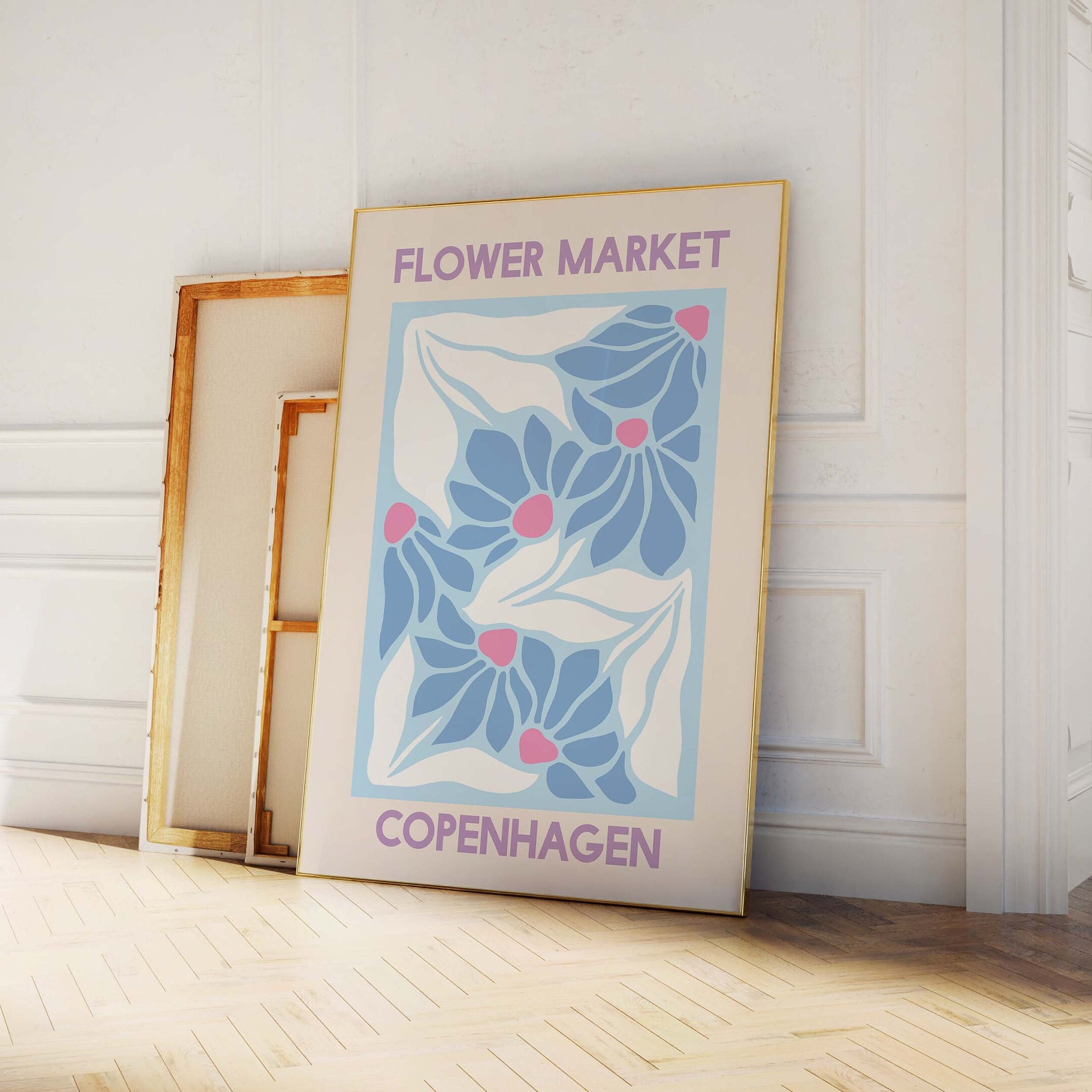 Flower Market Copenhagen Print - Image 4
