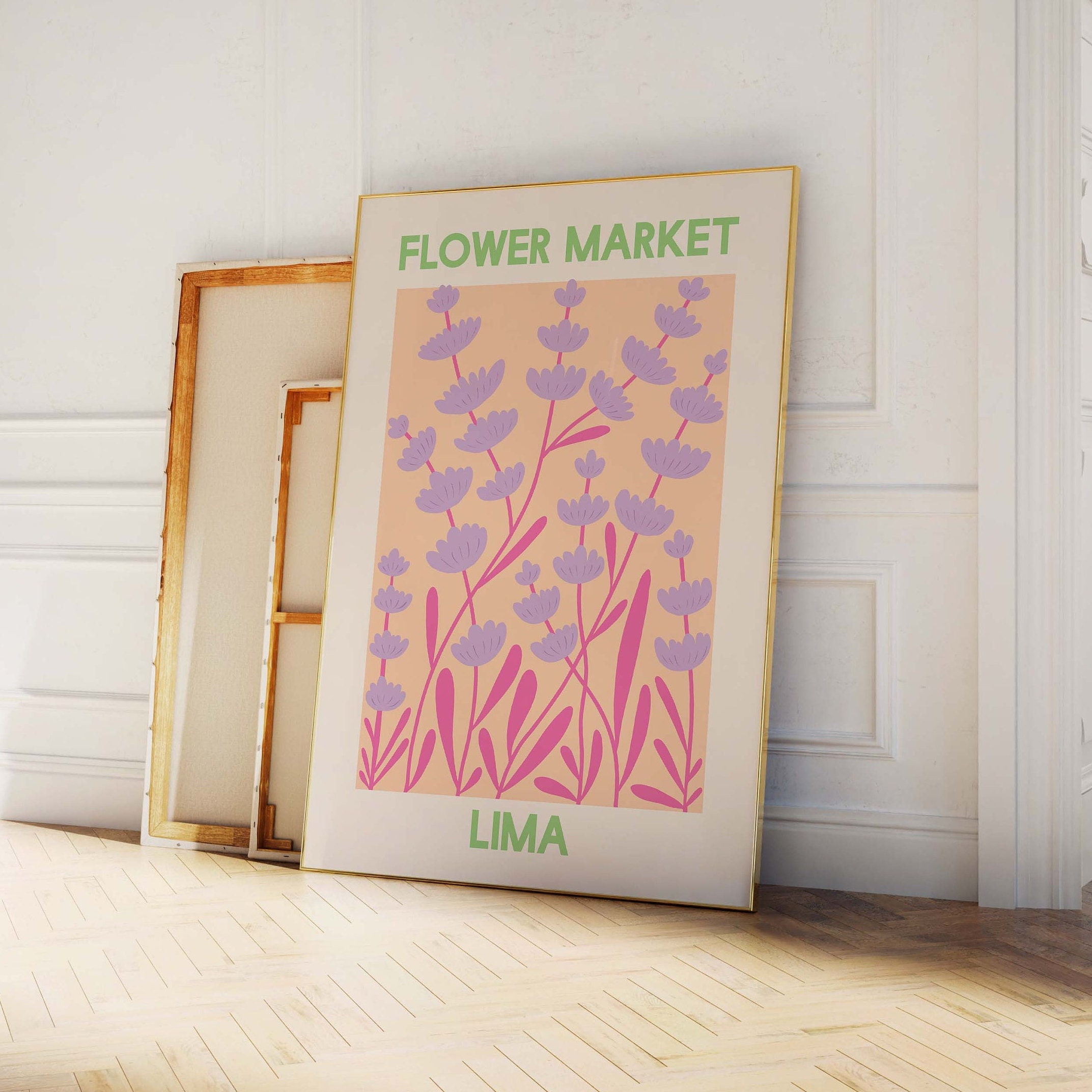 Flower Market Lima Print - Image 3