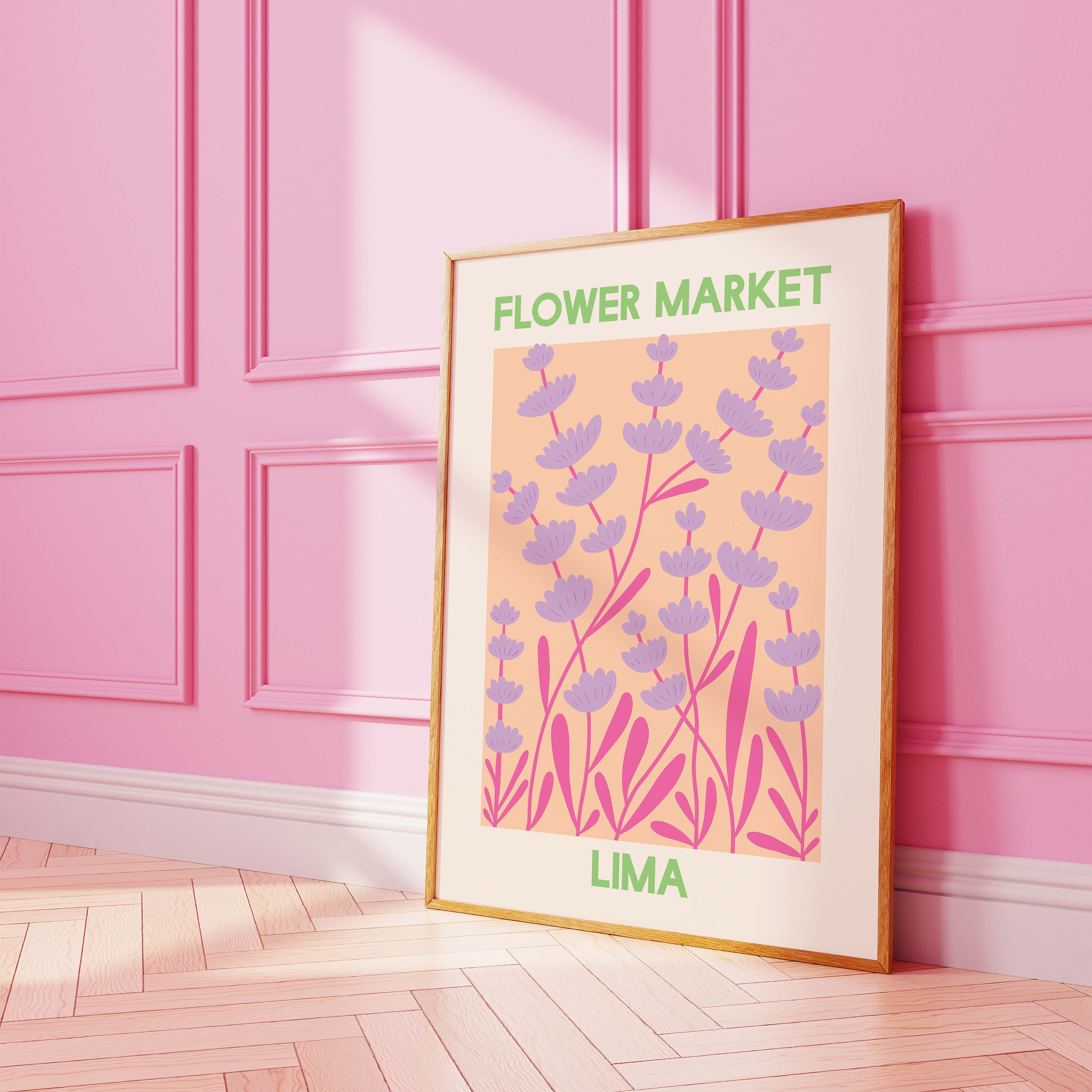 Flower Market Lima Print - Image 5