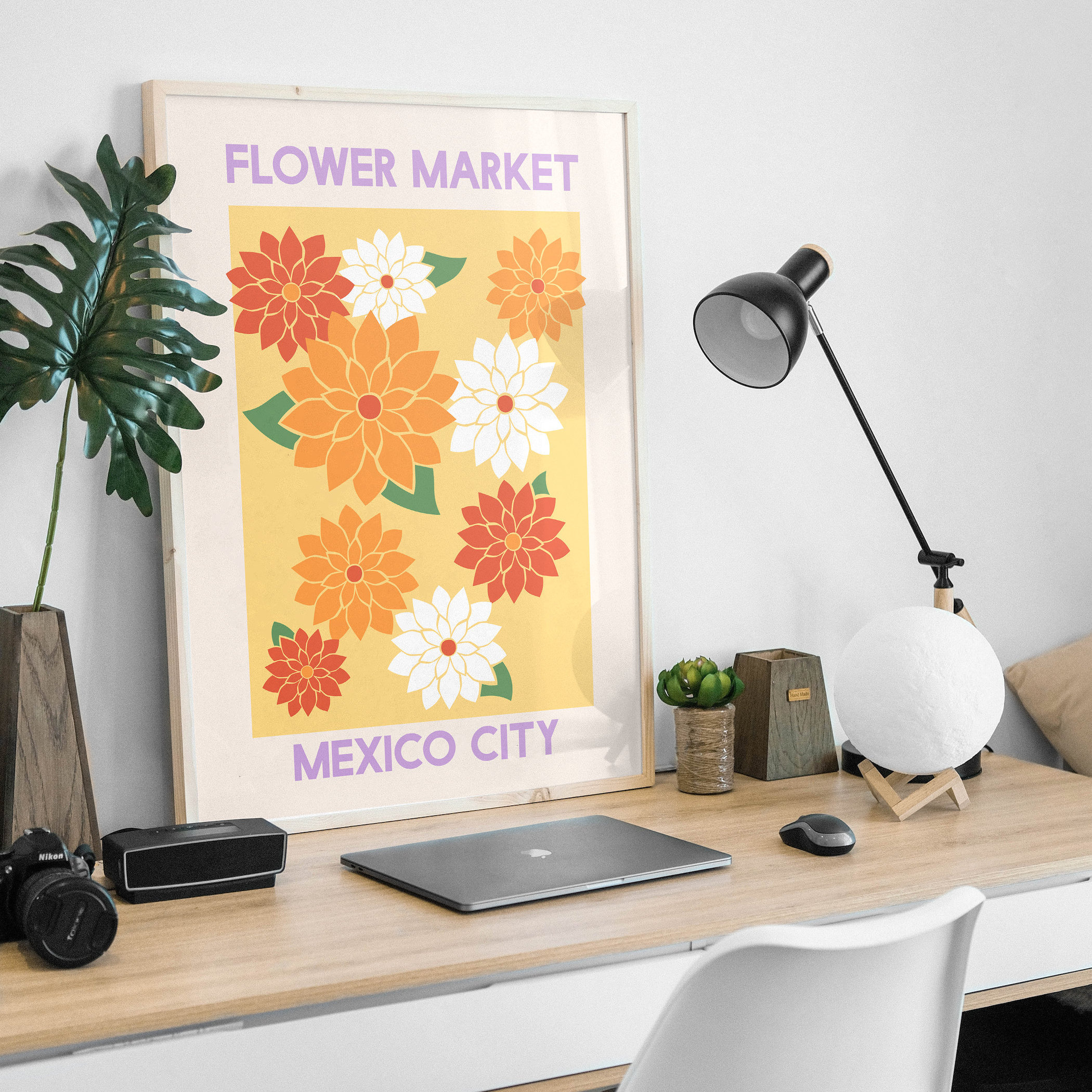 Flower Market Mexico City Print - Image 5