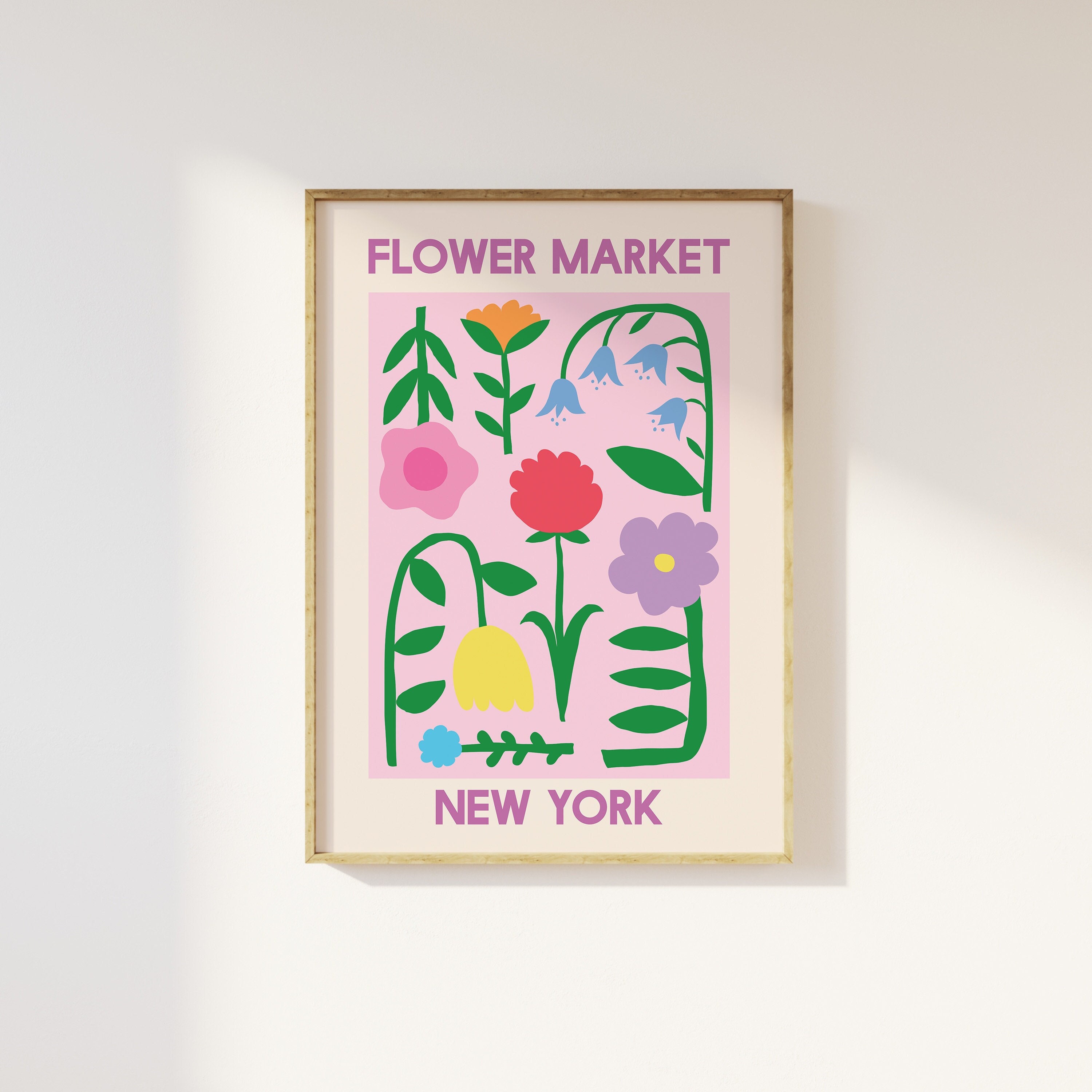 Flower Market New York Print - Image 2