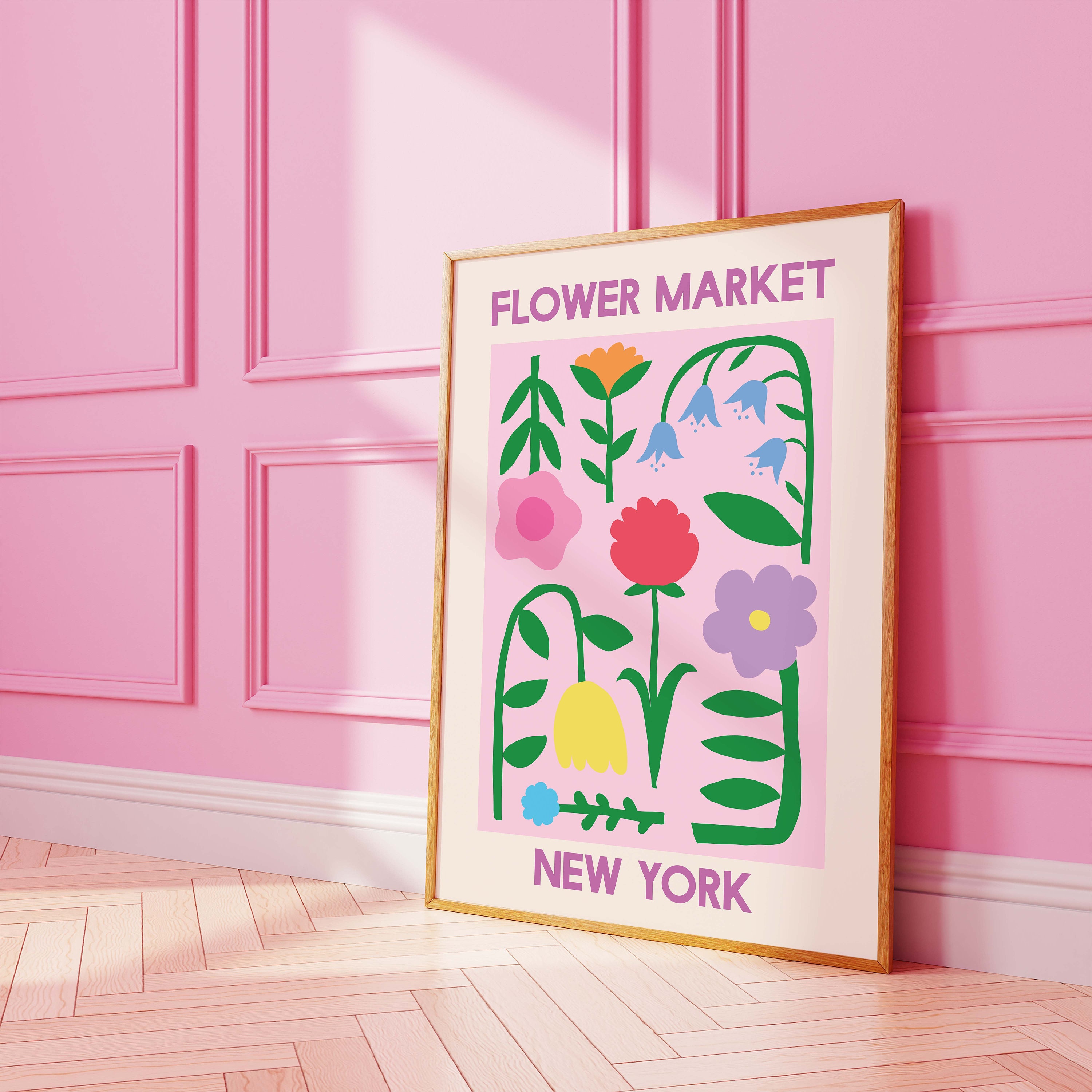 Flower Market New York Print - Image 4
