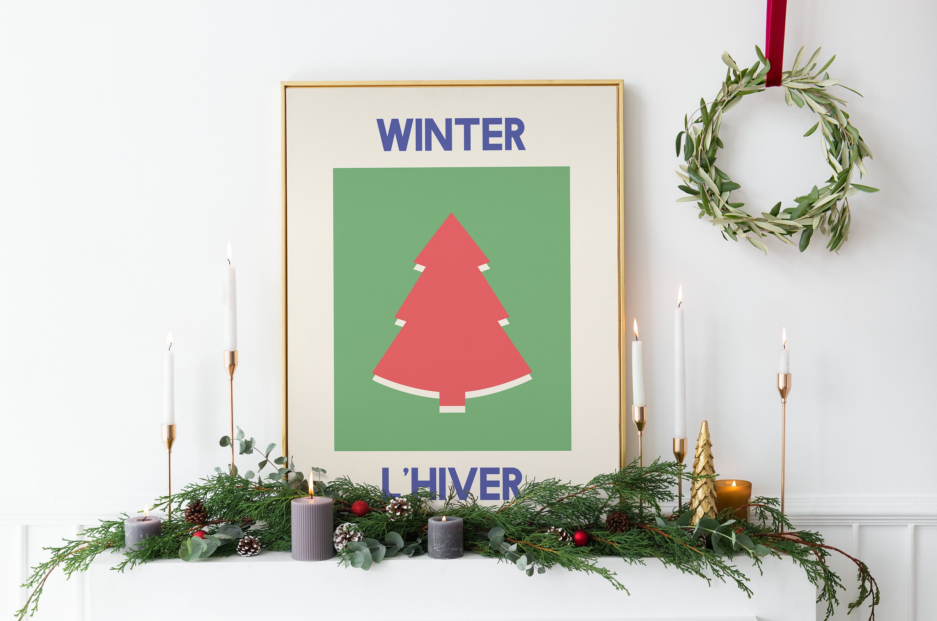 French Christmas Print - Image 3