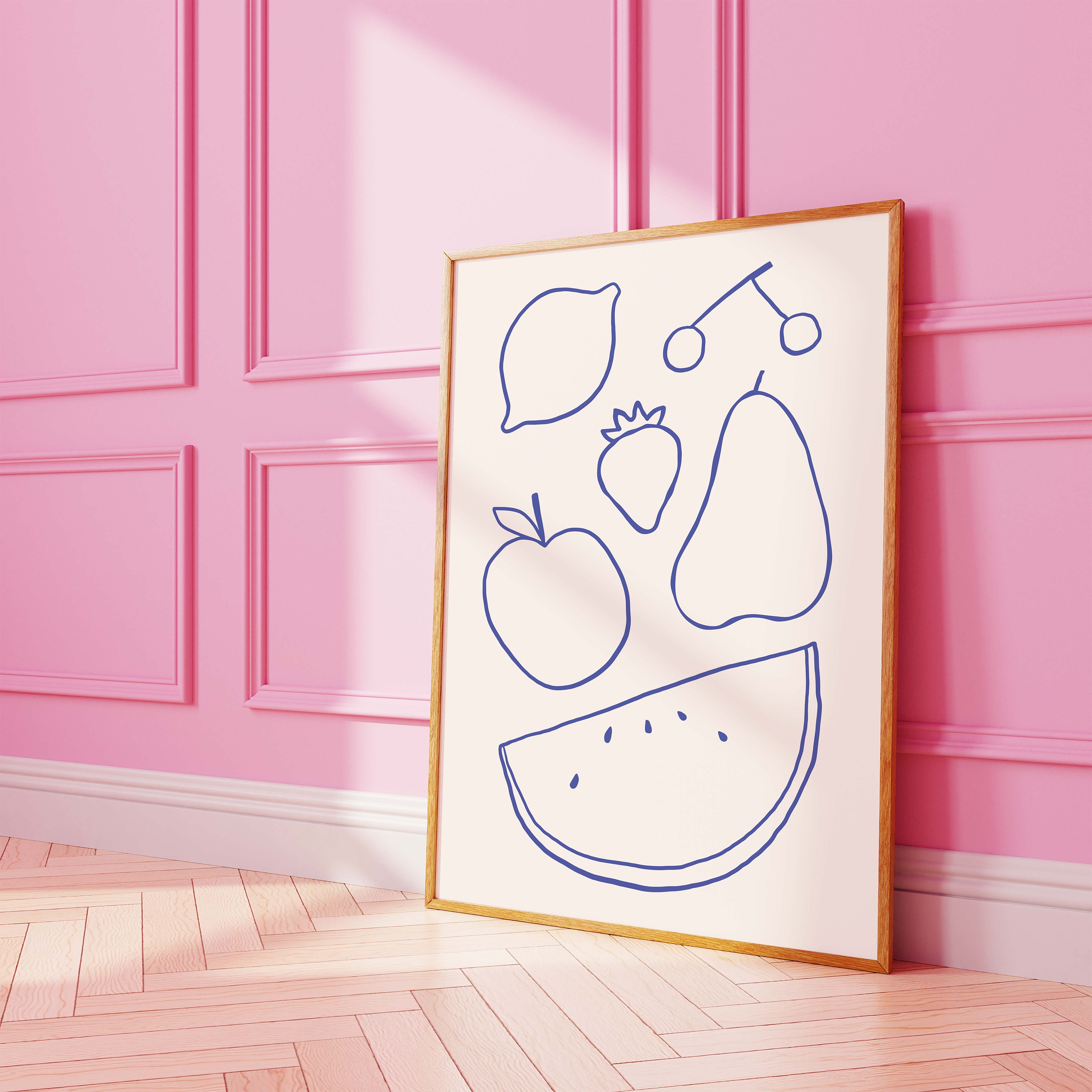 Fruit Line Print - Image 2