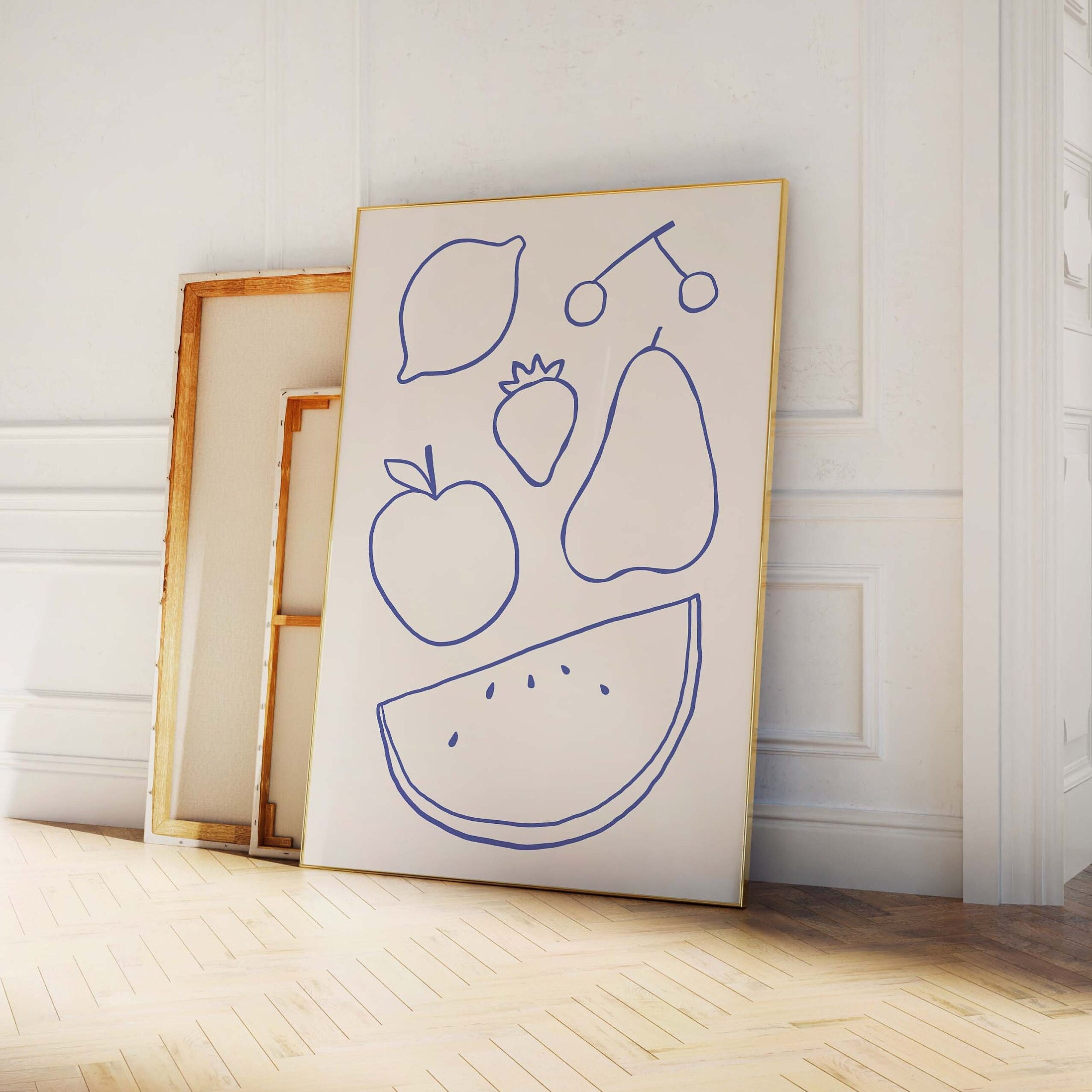 Fruit Line Print - Image 4