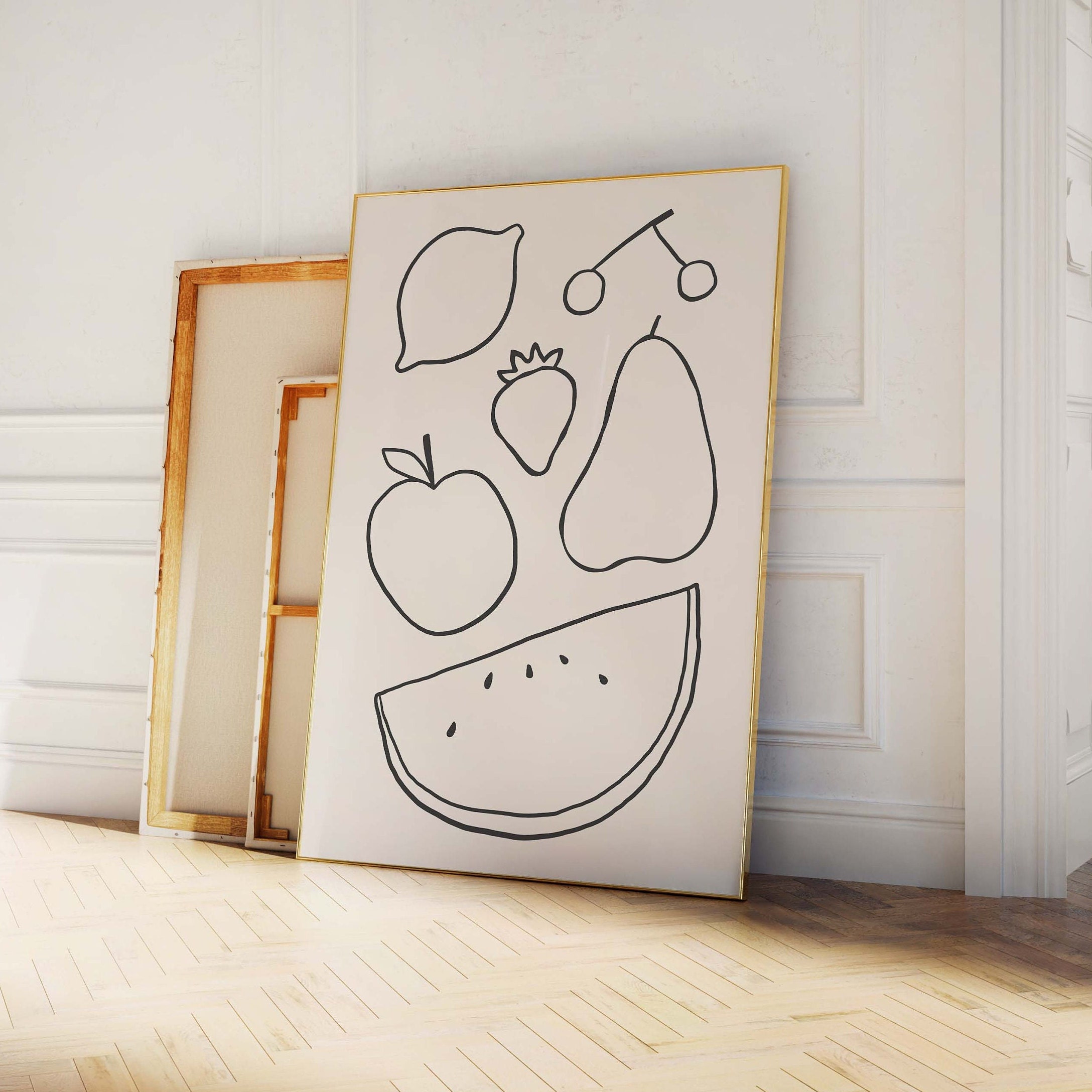 Fruit Line Print - Image 4