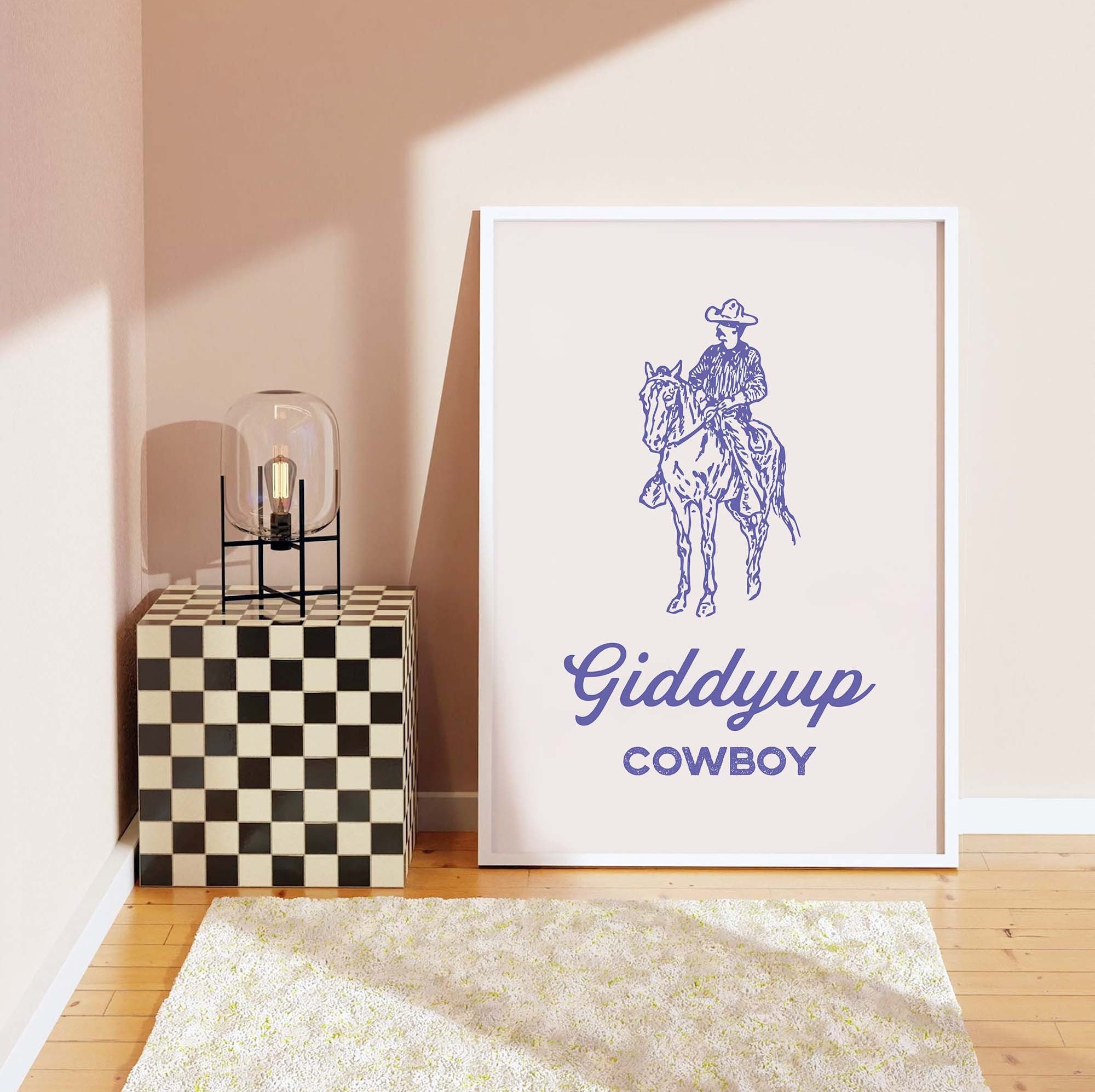 Giddyup Cowboy Print - Image 3