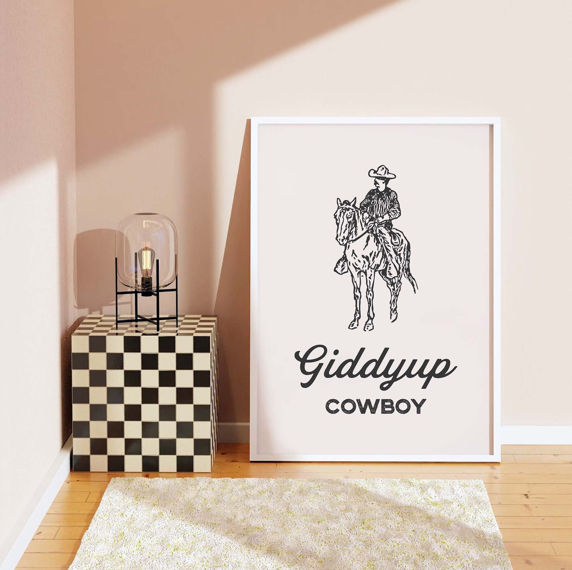 Giddyup Cowboy Print - Image 3