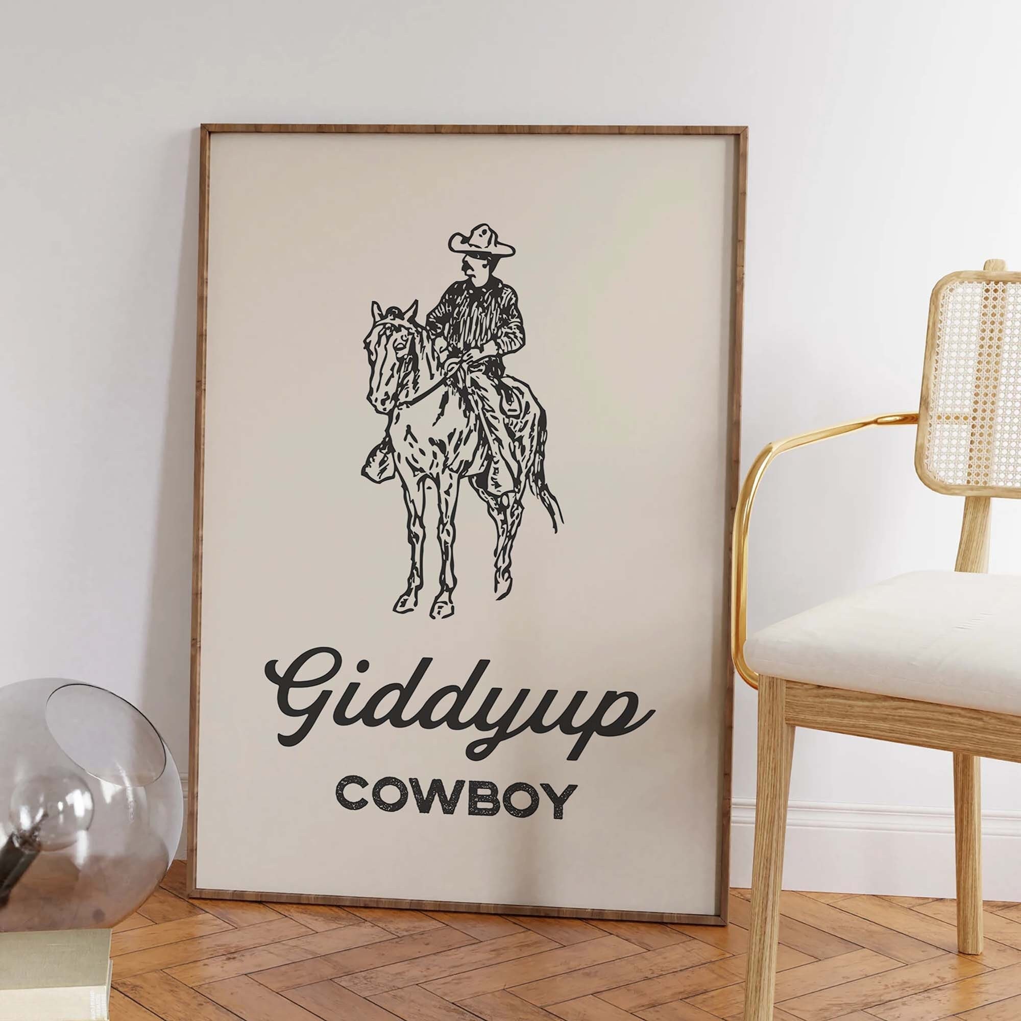 Giddyup Cowboy Print - Image 4