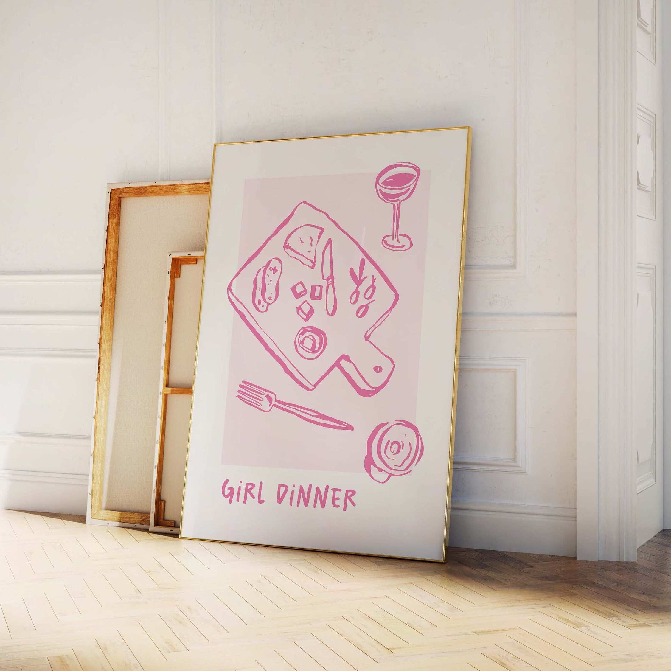 Girl Dinner Print - Image 2