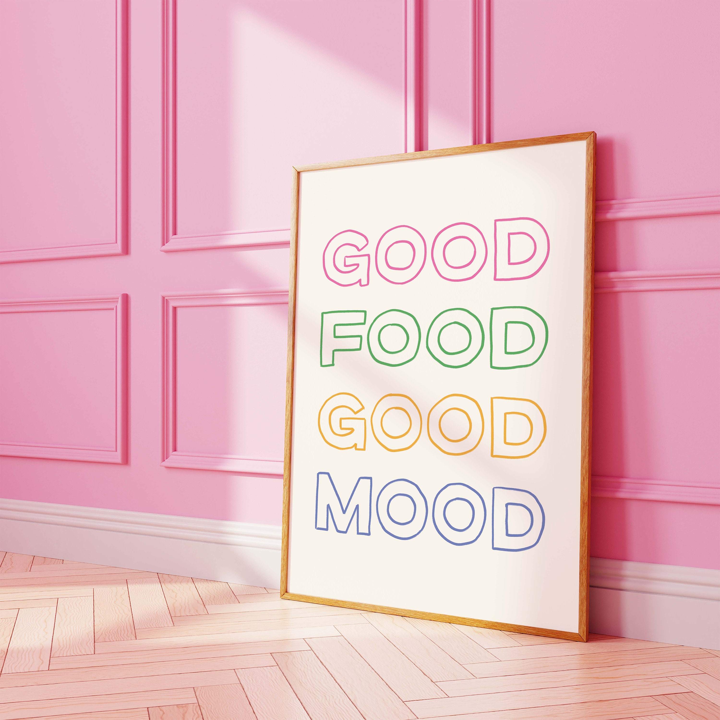 Good Food Good Mood Print - Image 4