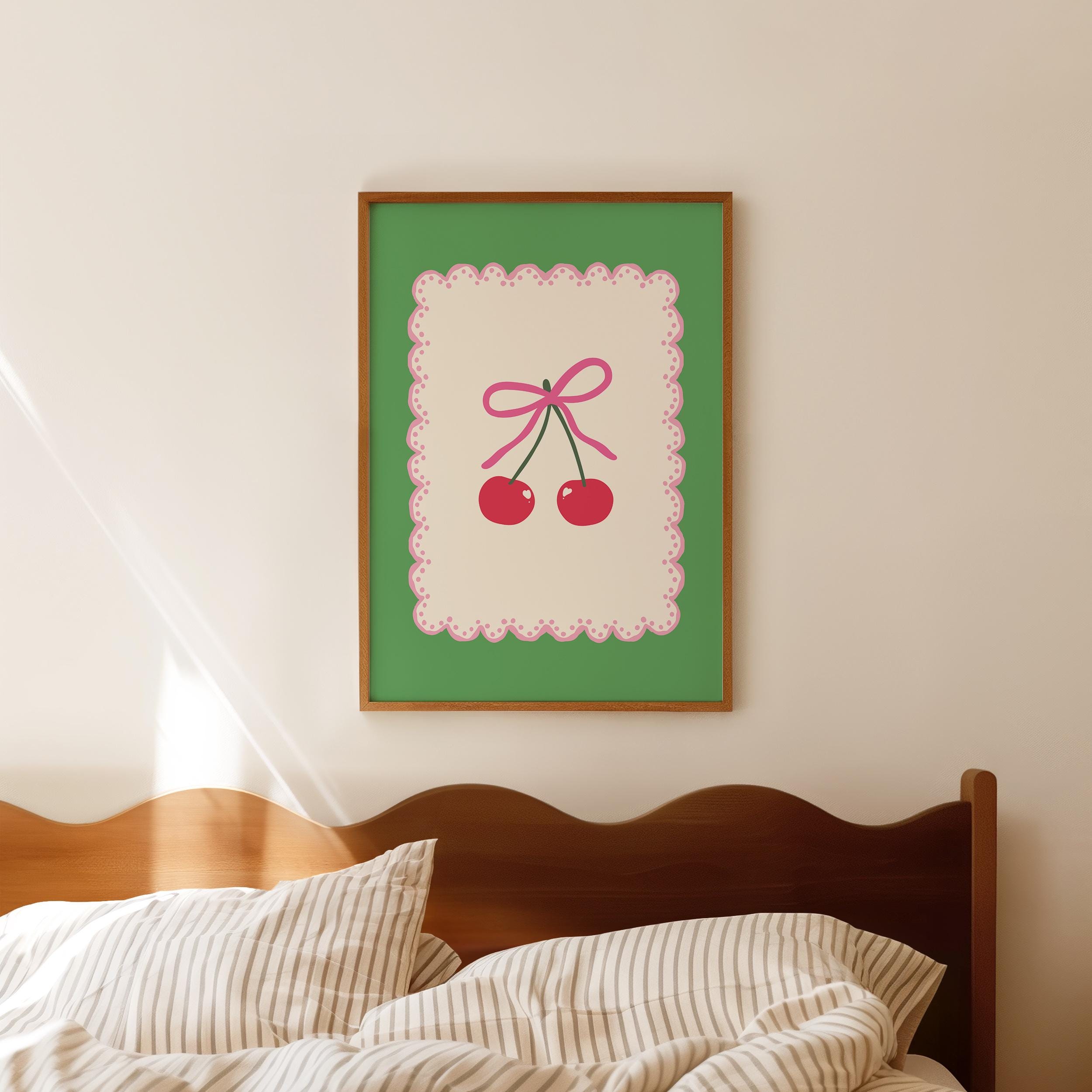 Green Cherry Print - Image 3