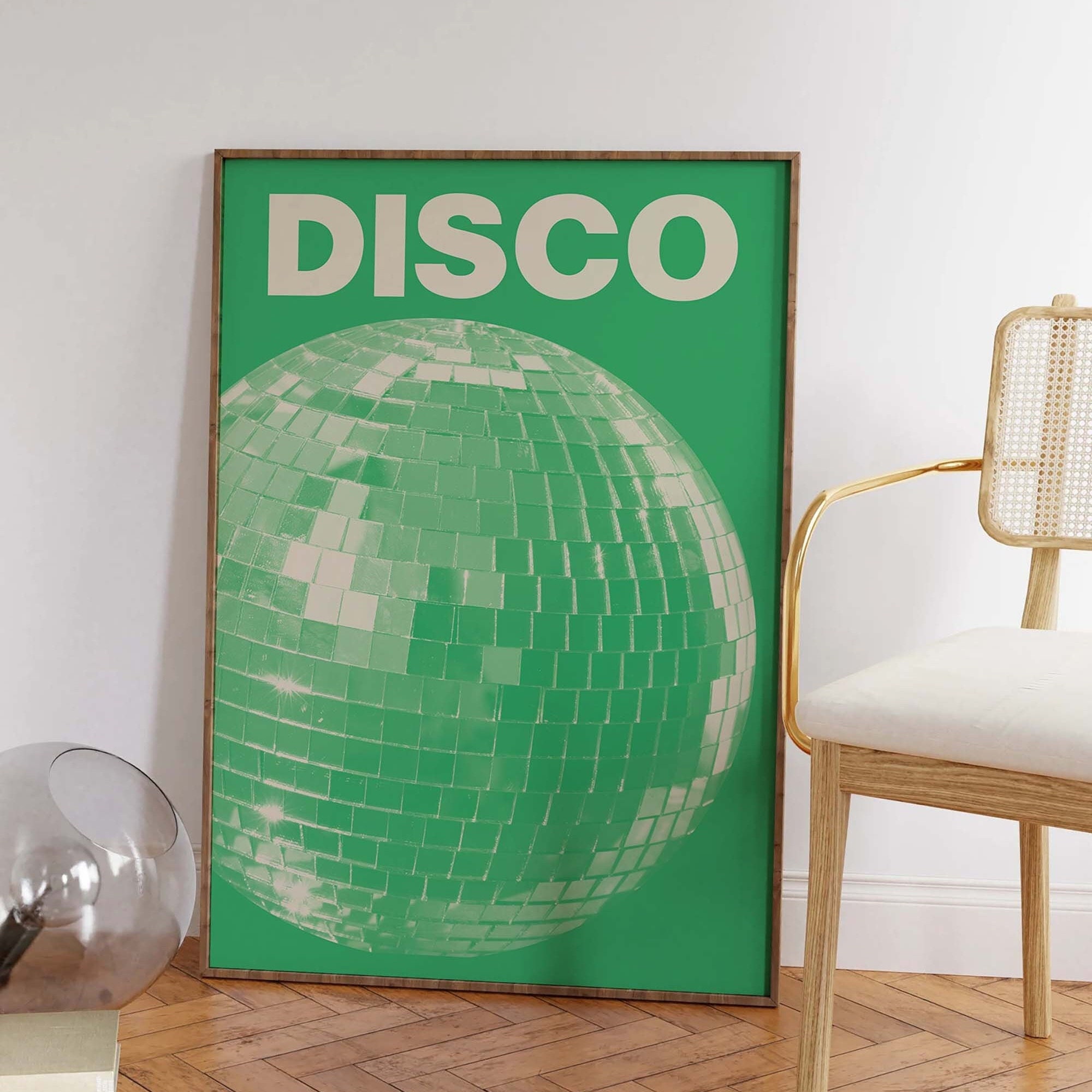 Green Disco Print - Image 3