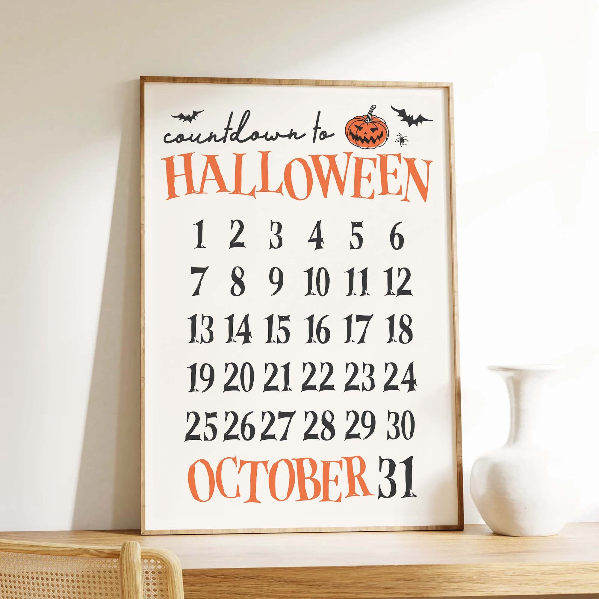 Halloween Countdown Print - Image 4
