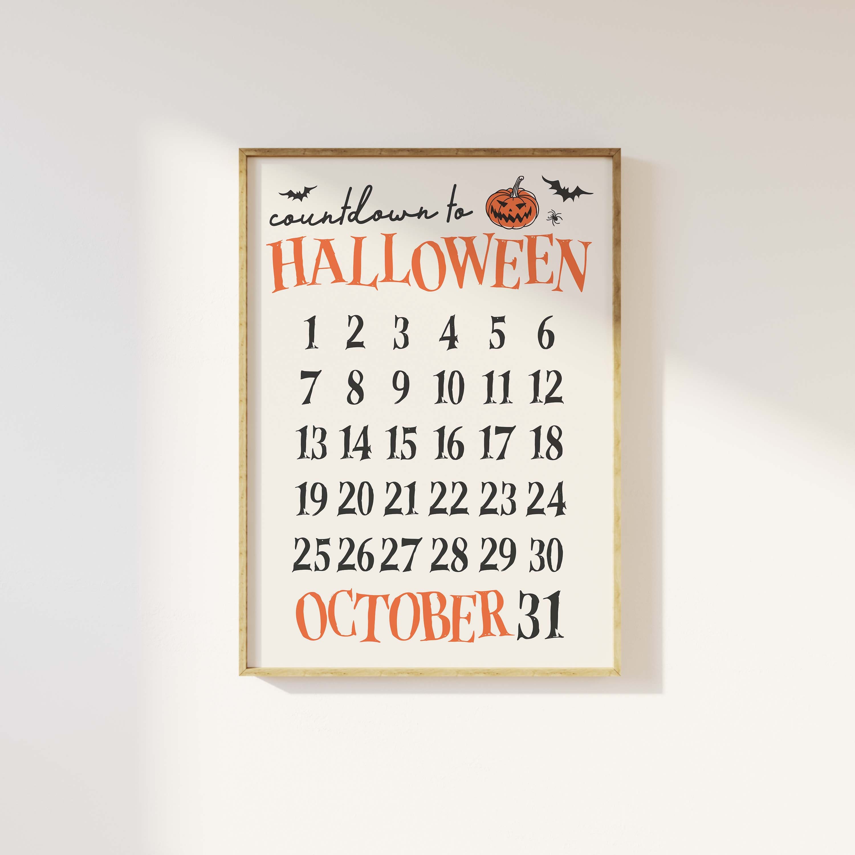 Halloween Countdown Print - Image 5