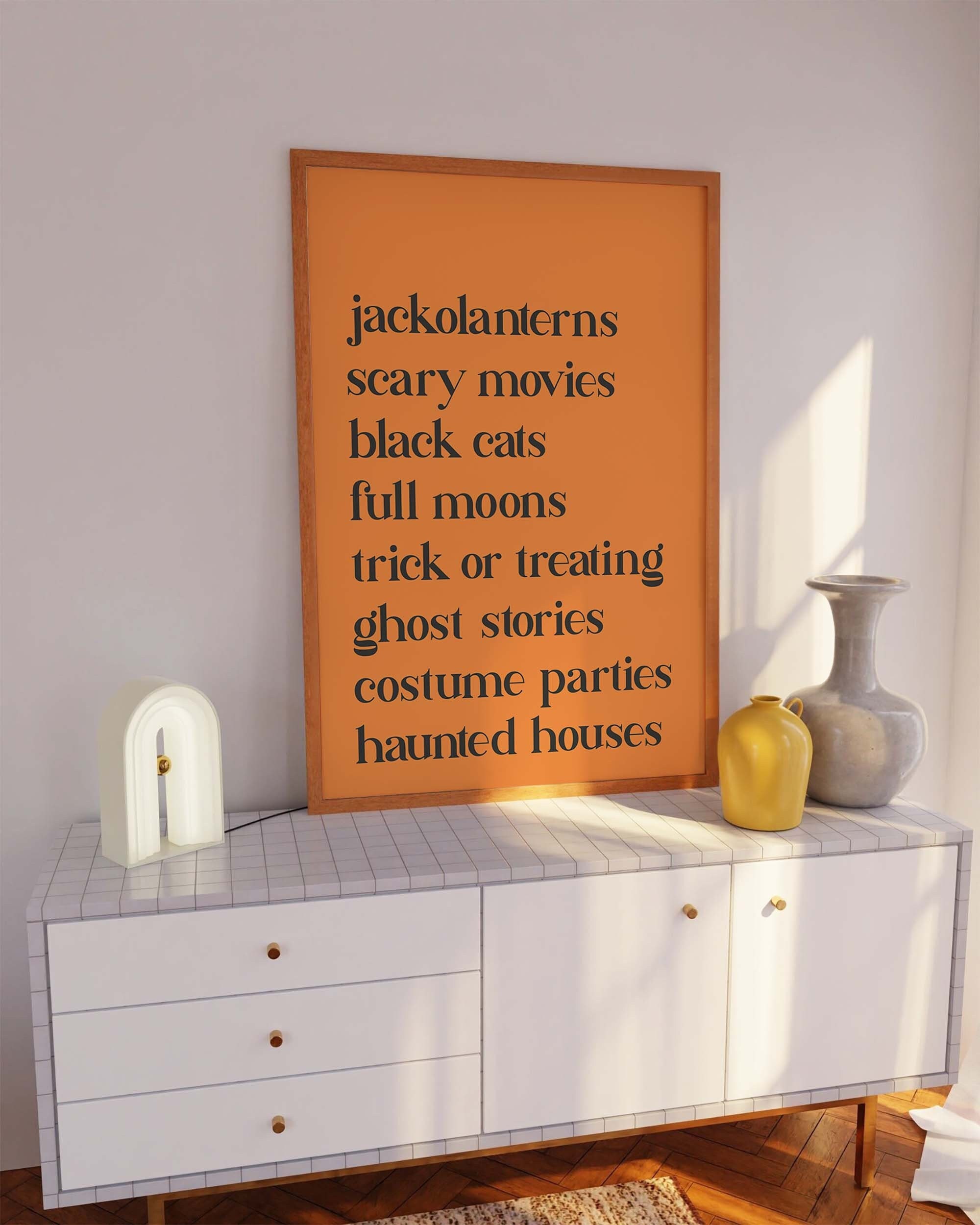 Halloween Things Print