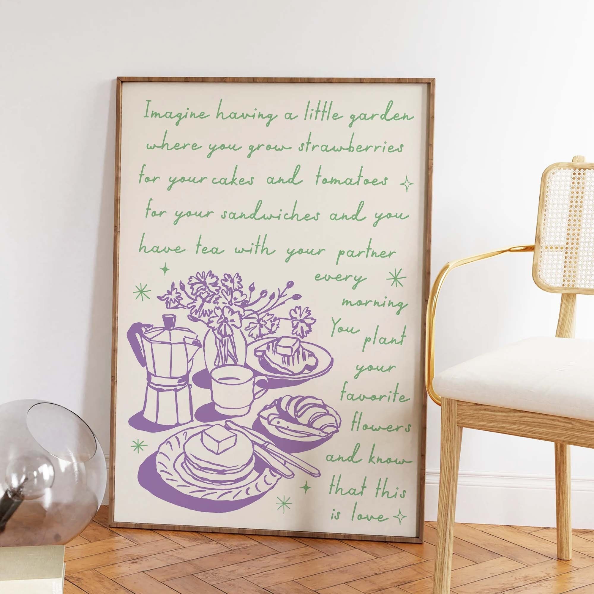 Handdrawn Quote Print - Image 2