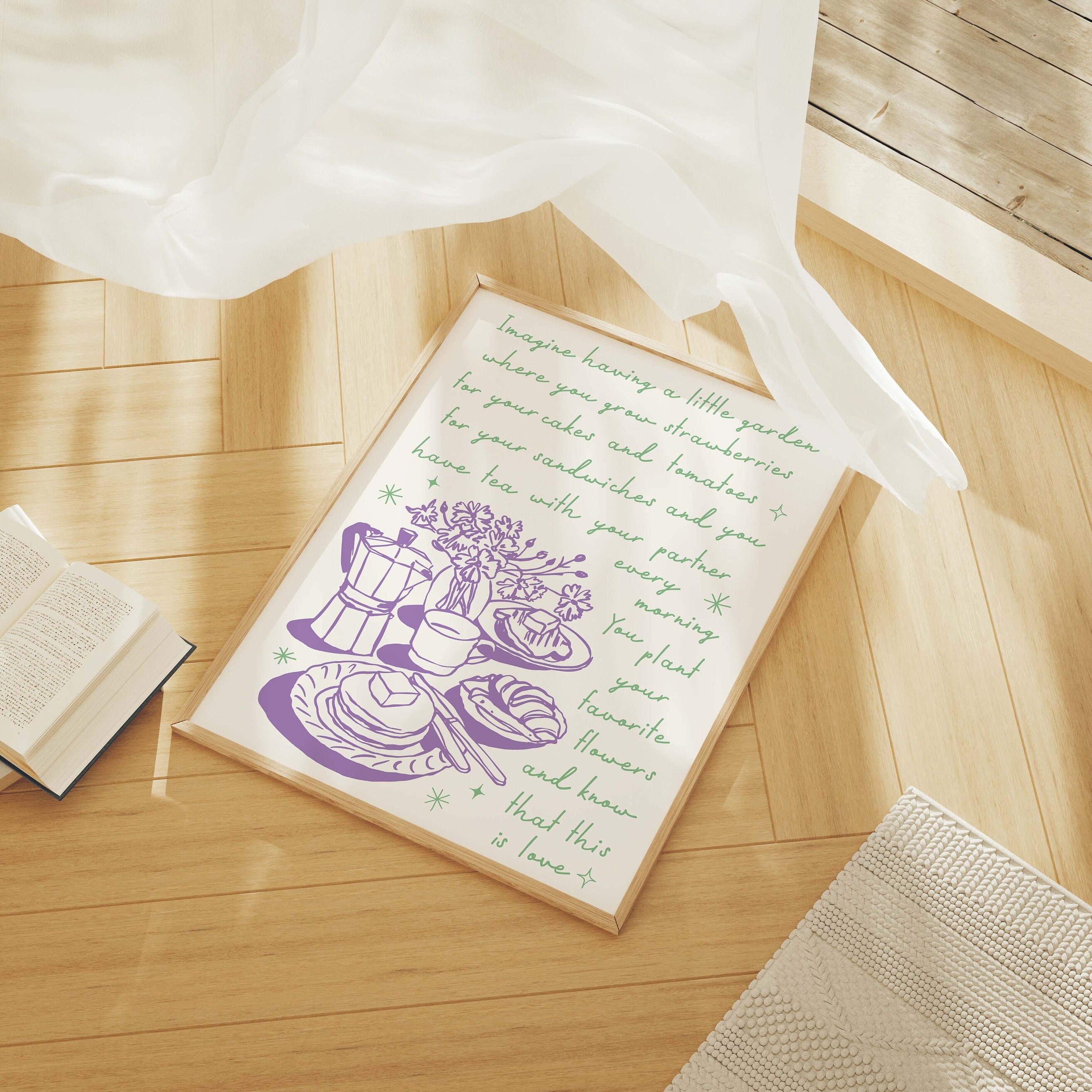 Handdrawn Quote Print - Image 3