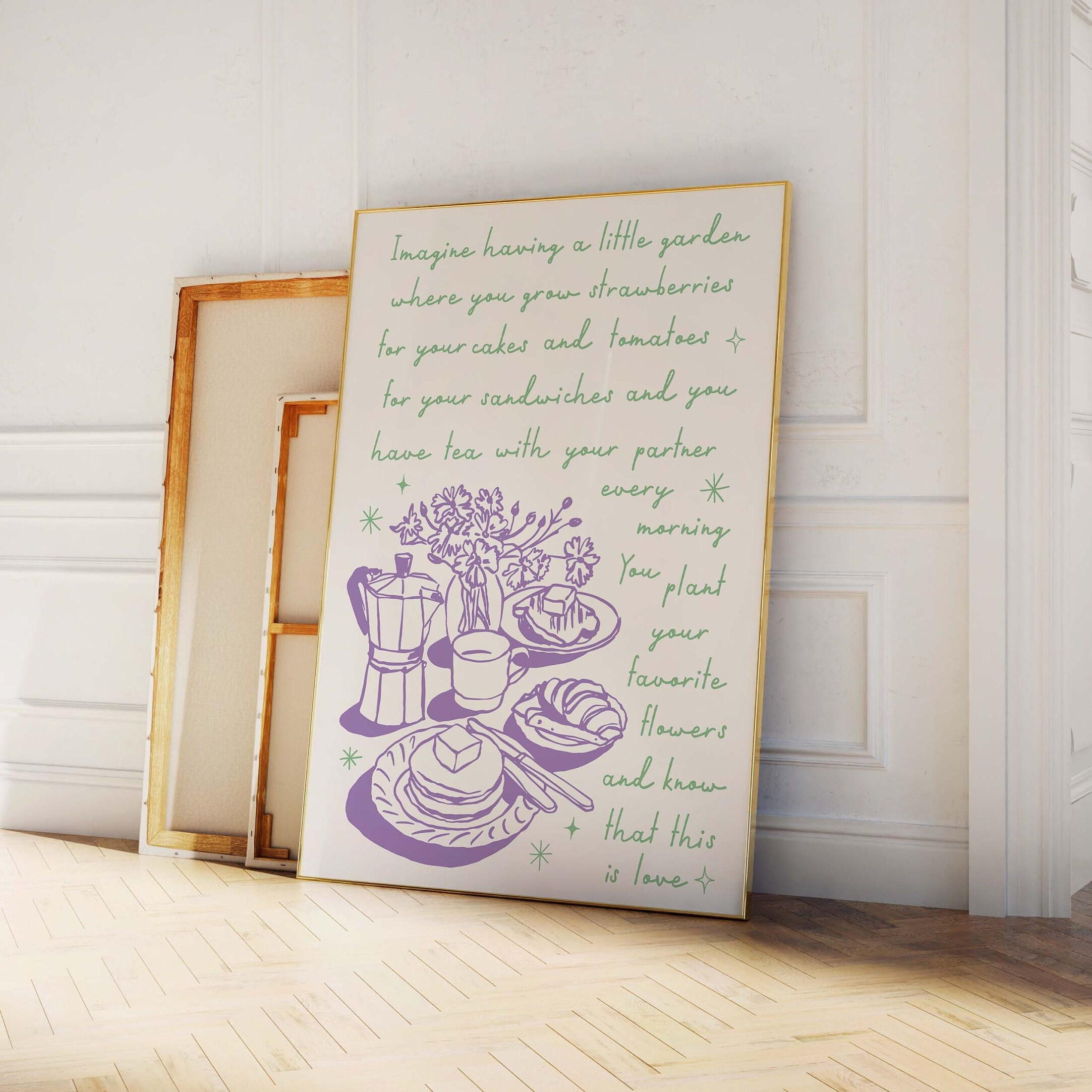 Handdrawn Quote Print - Image 4