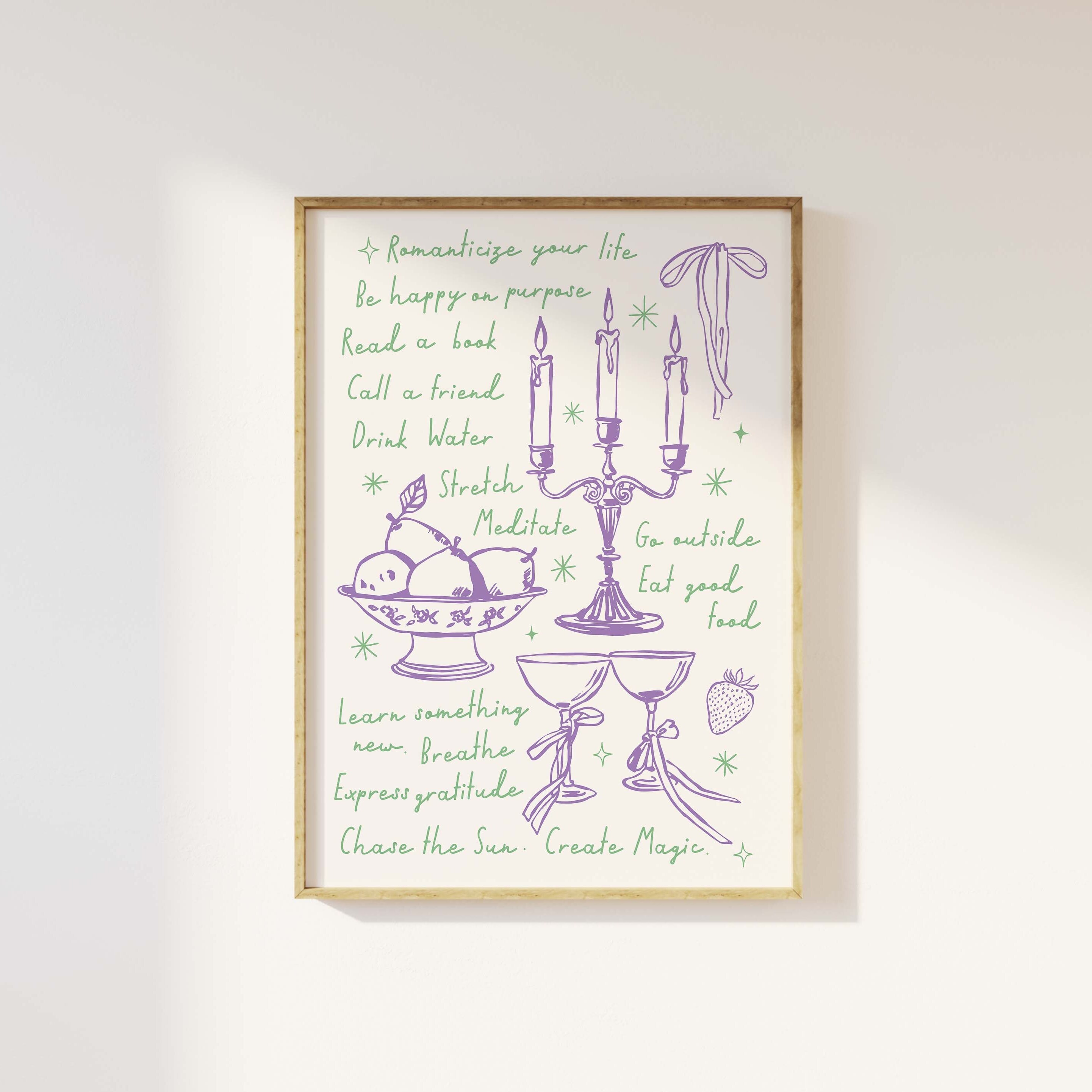 Handdrawn Quote Print - Image 2