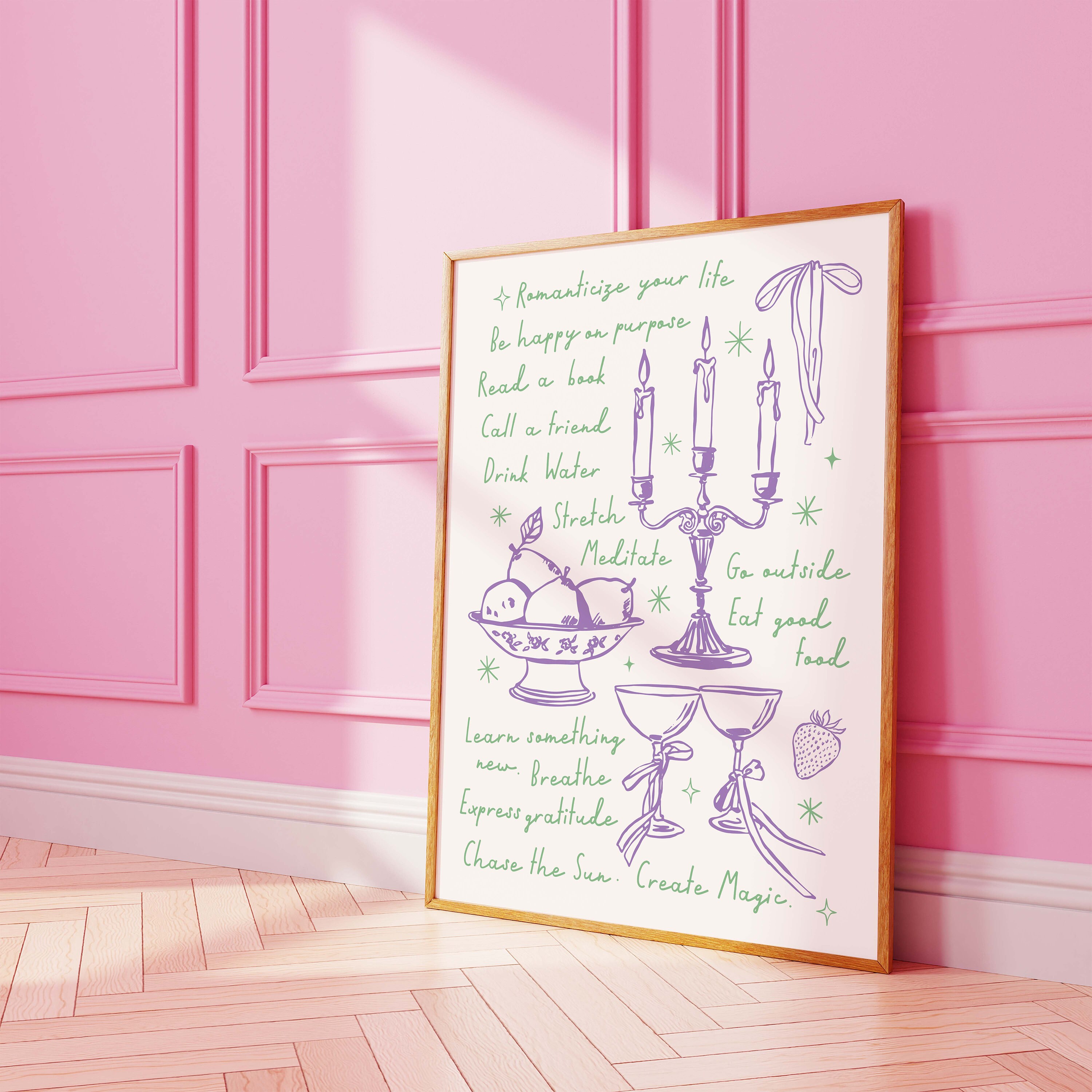 Handdrawn Quote Print - Image 3