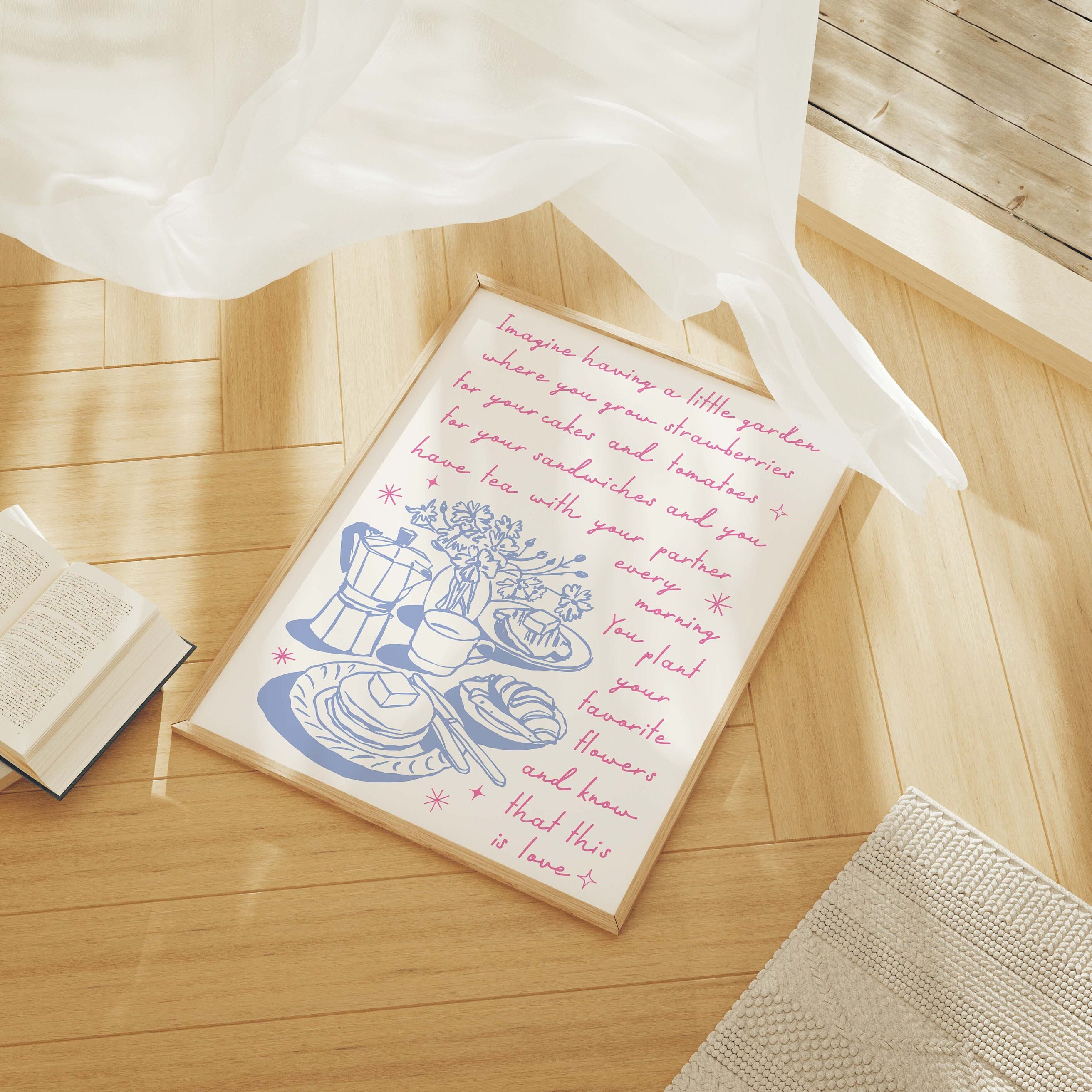 Handdrawn Quote Print - Image 3