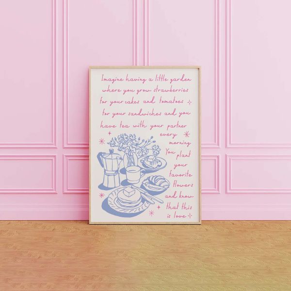 Handdrawn Quote Print